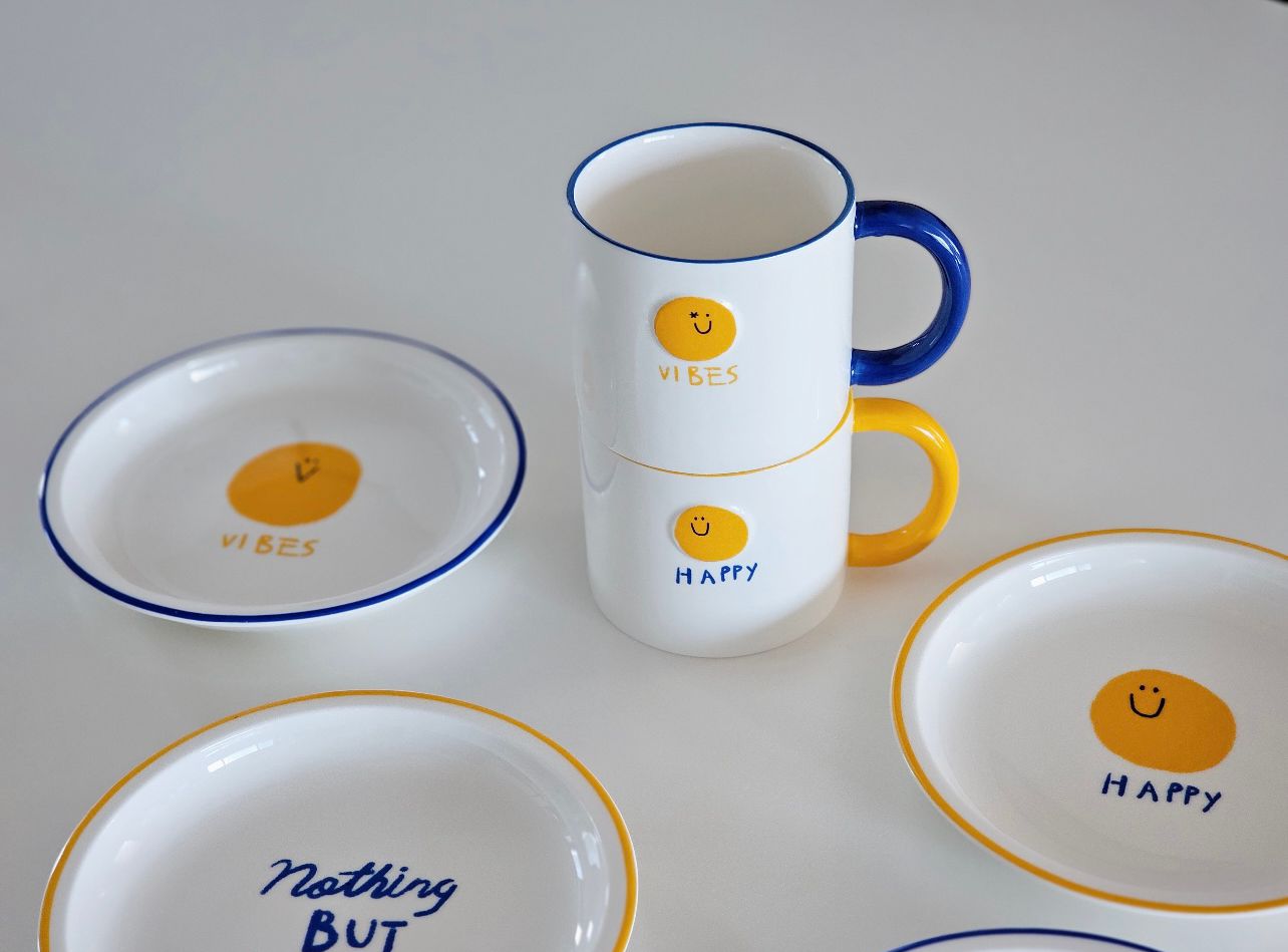 ON Smile Plate Set for 4 (4-Piece) user photo