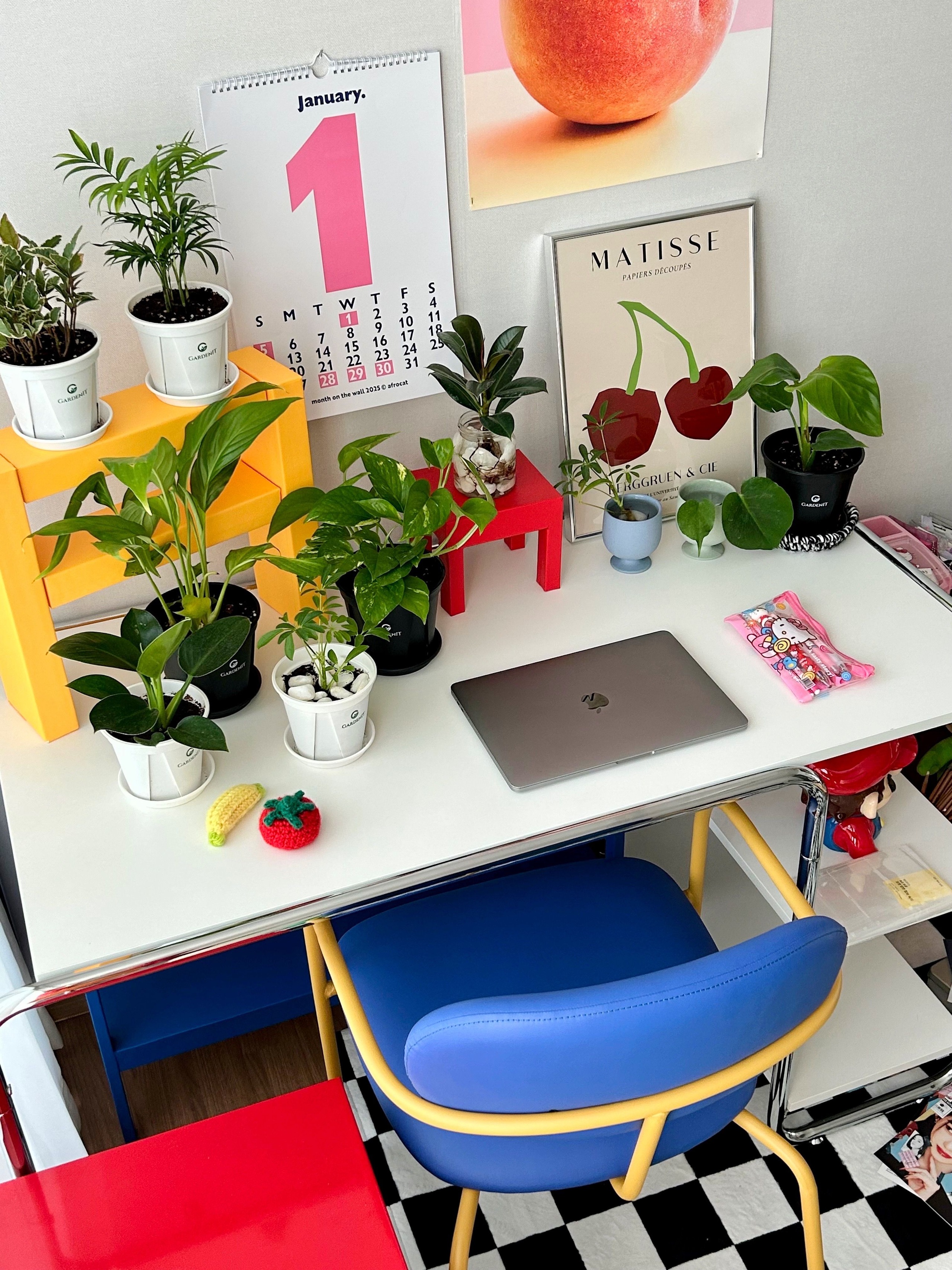 LIVING HIP SOCIAL ミッドセンチュリーモダン デスク A 120㎝［2色