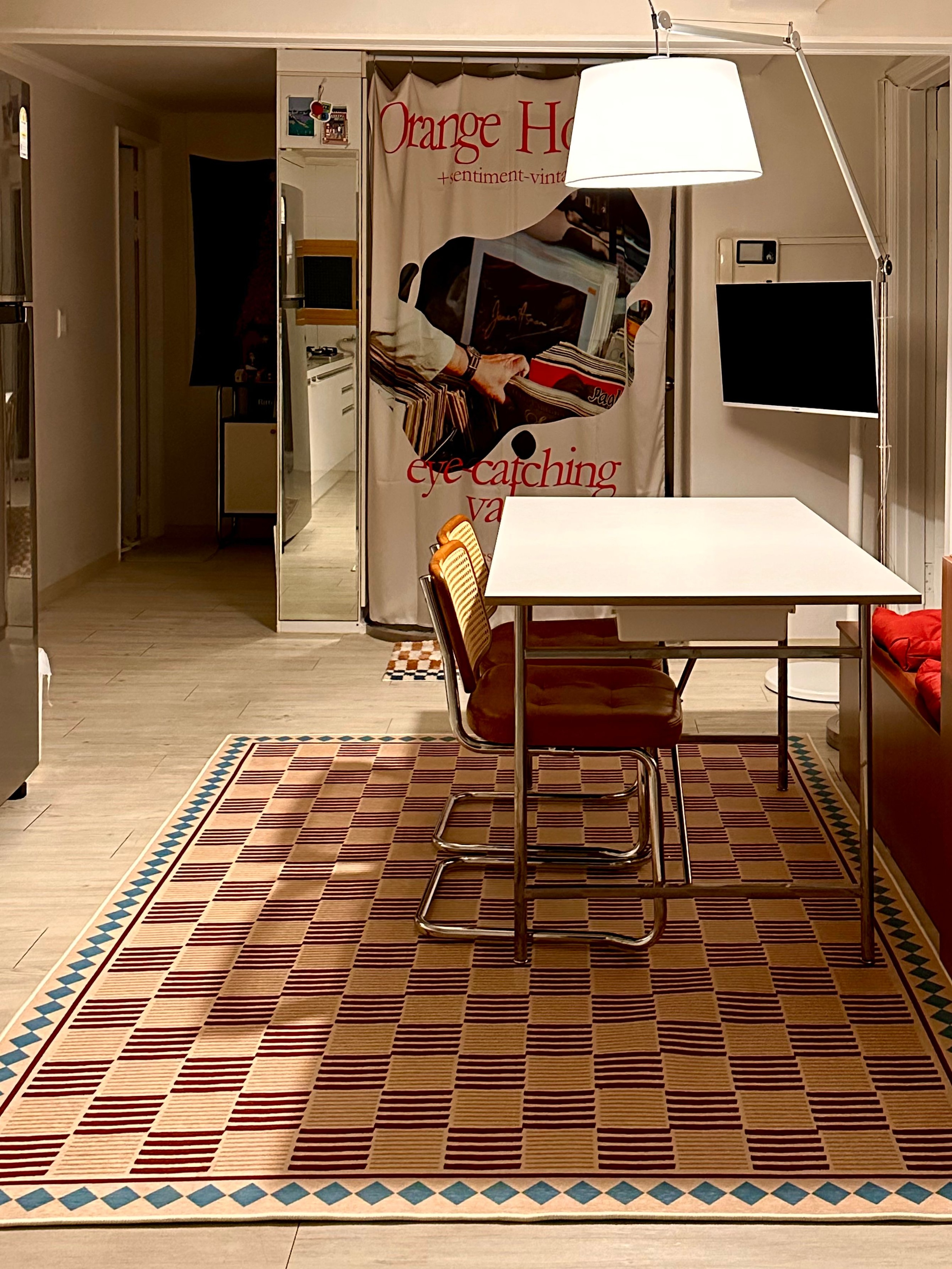 Checkered Flatweave Rug user photo