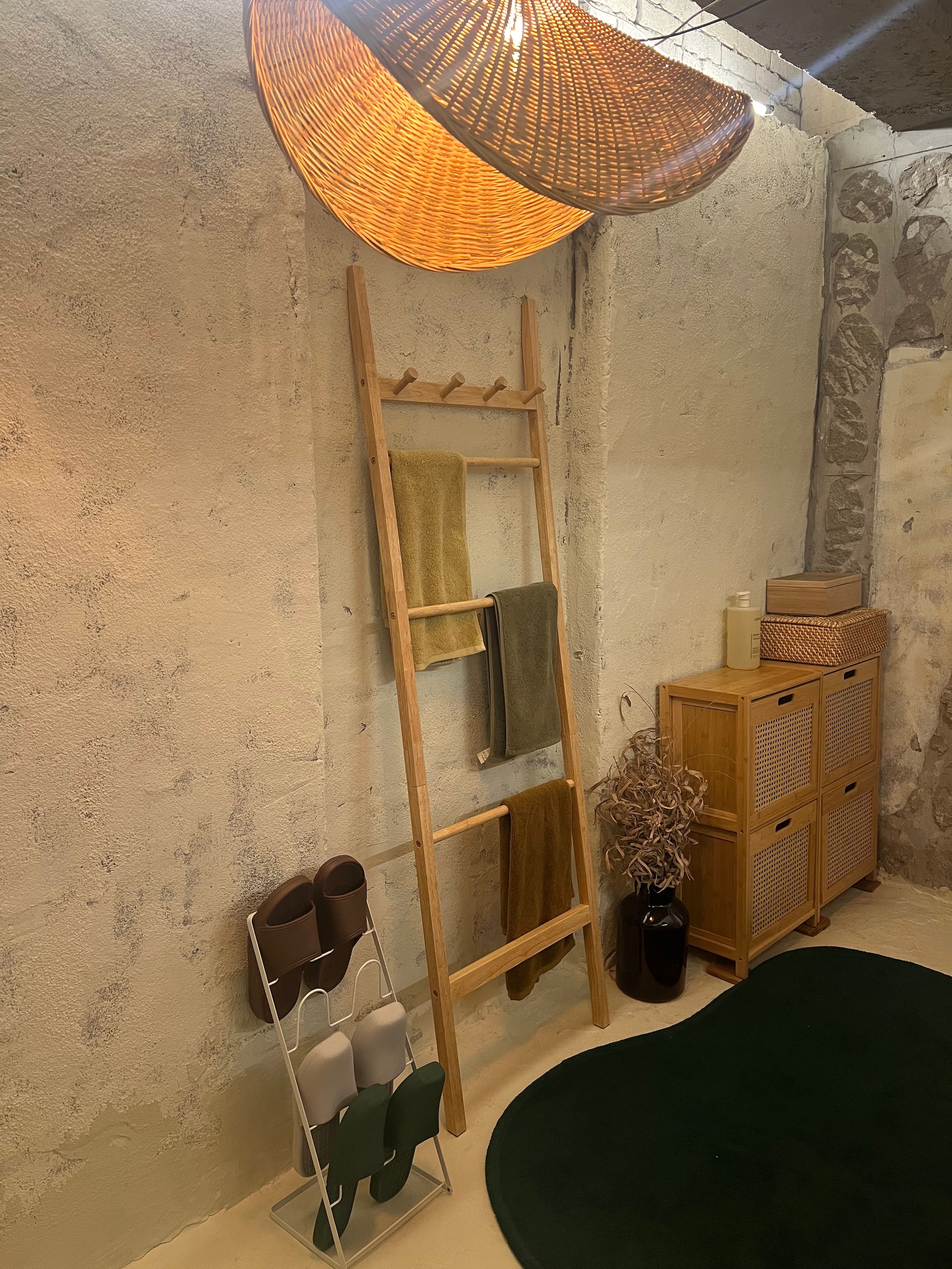 Solid Wood Ladder Clothes Rack Stand user photo