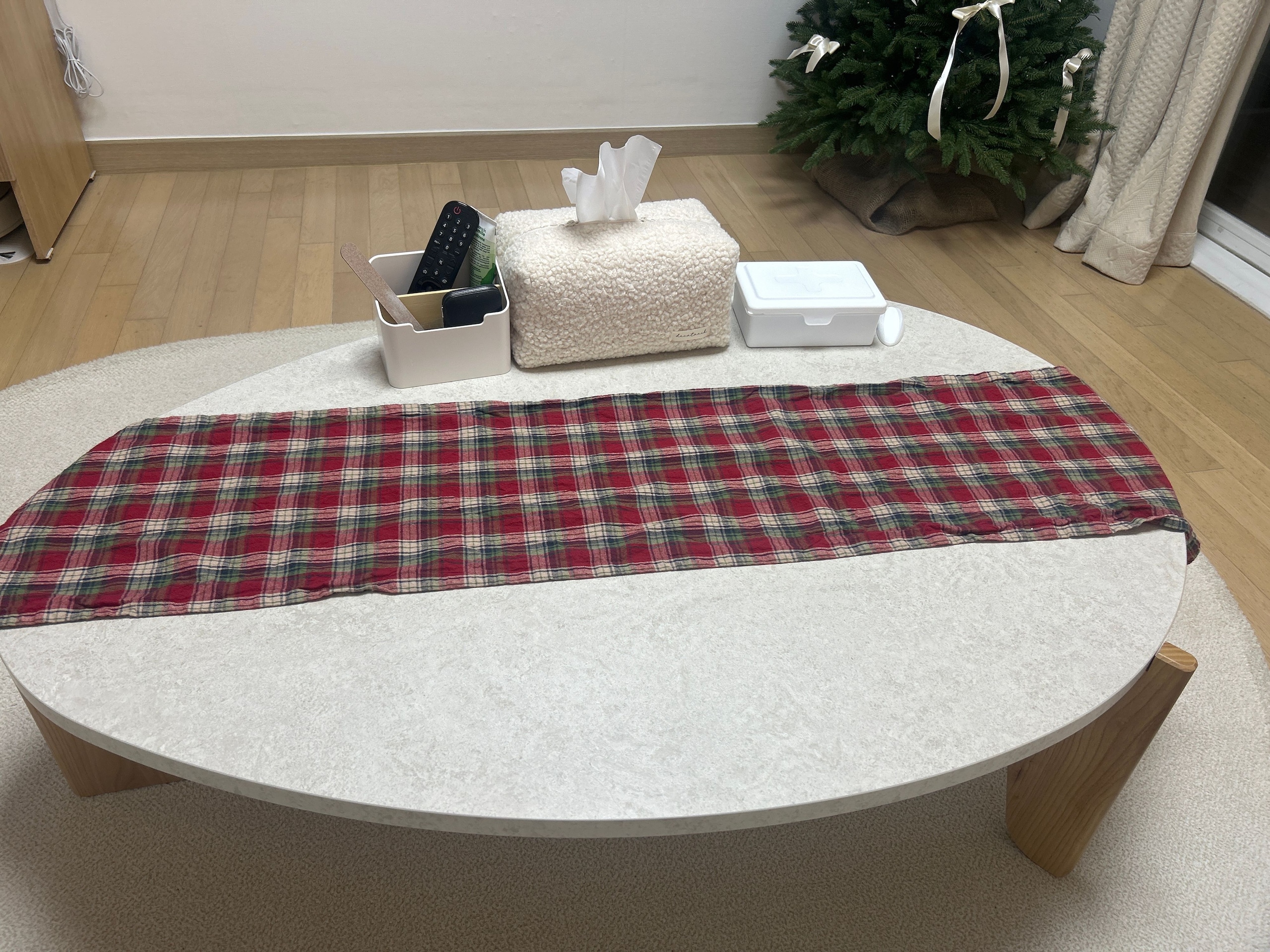 Classic Plaid Cotton Table Runner user photo