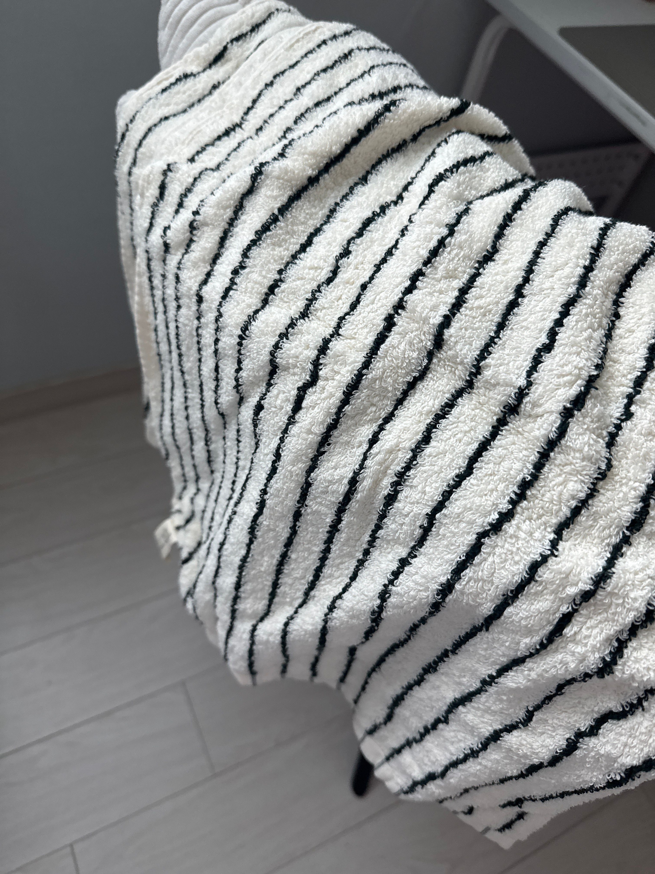 Cotton Modern Stripe Oversized Bath & Beach Towel user photo