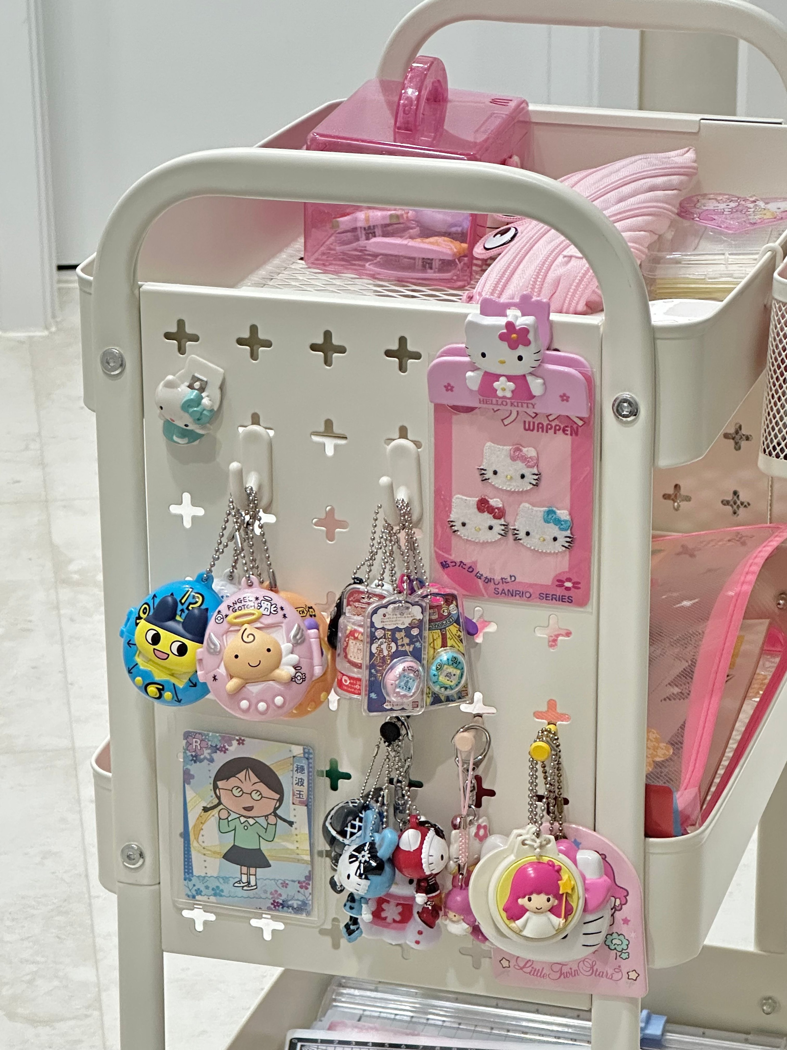 Kinsley Pegboard Utility Trolley Cart user photo