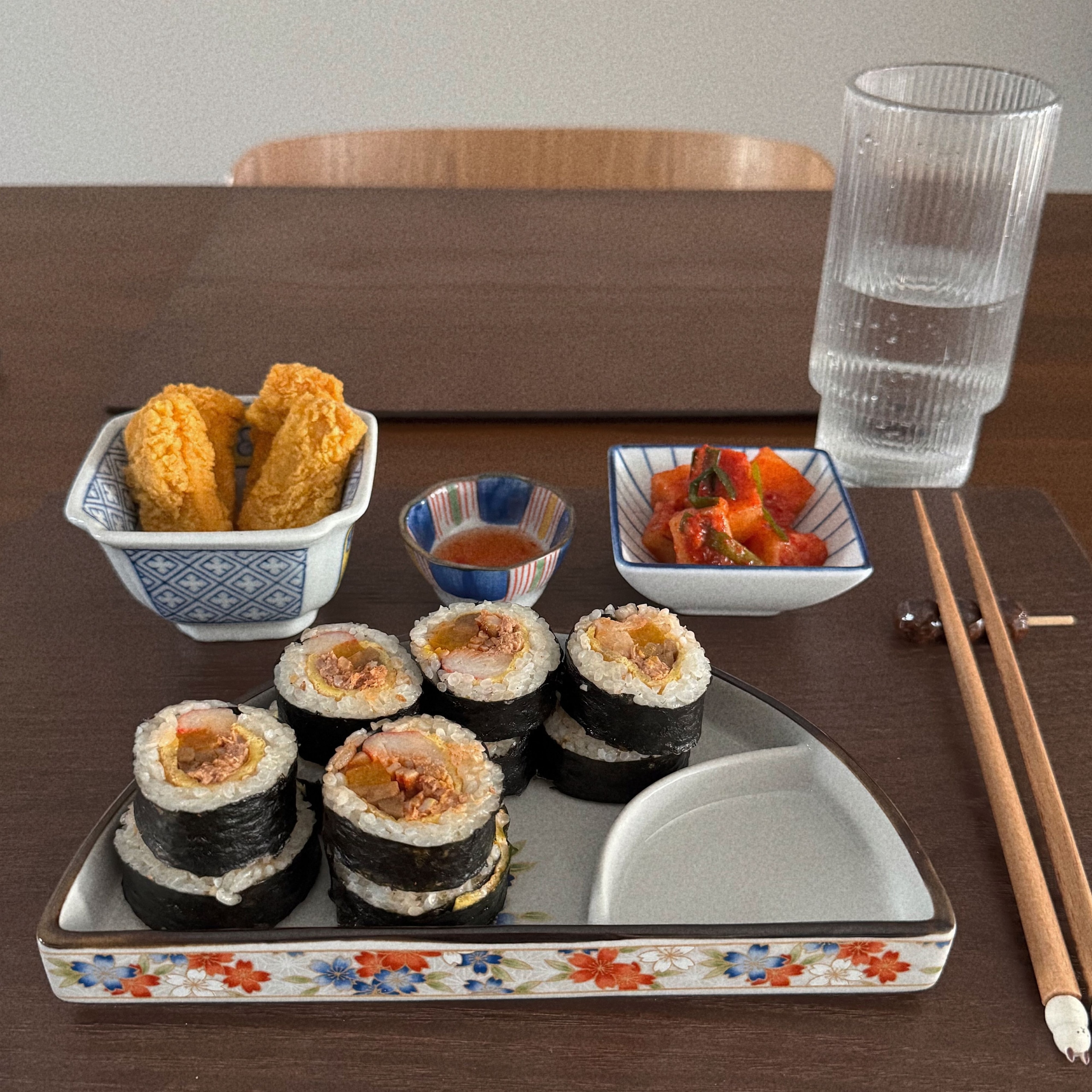 Semi-Circle Divided Sushi Plate Set (2-Piece) user photo