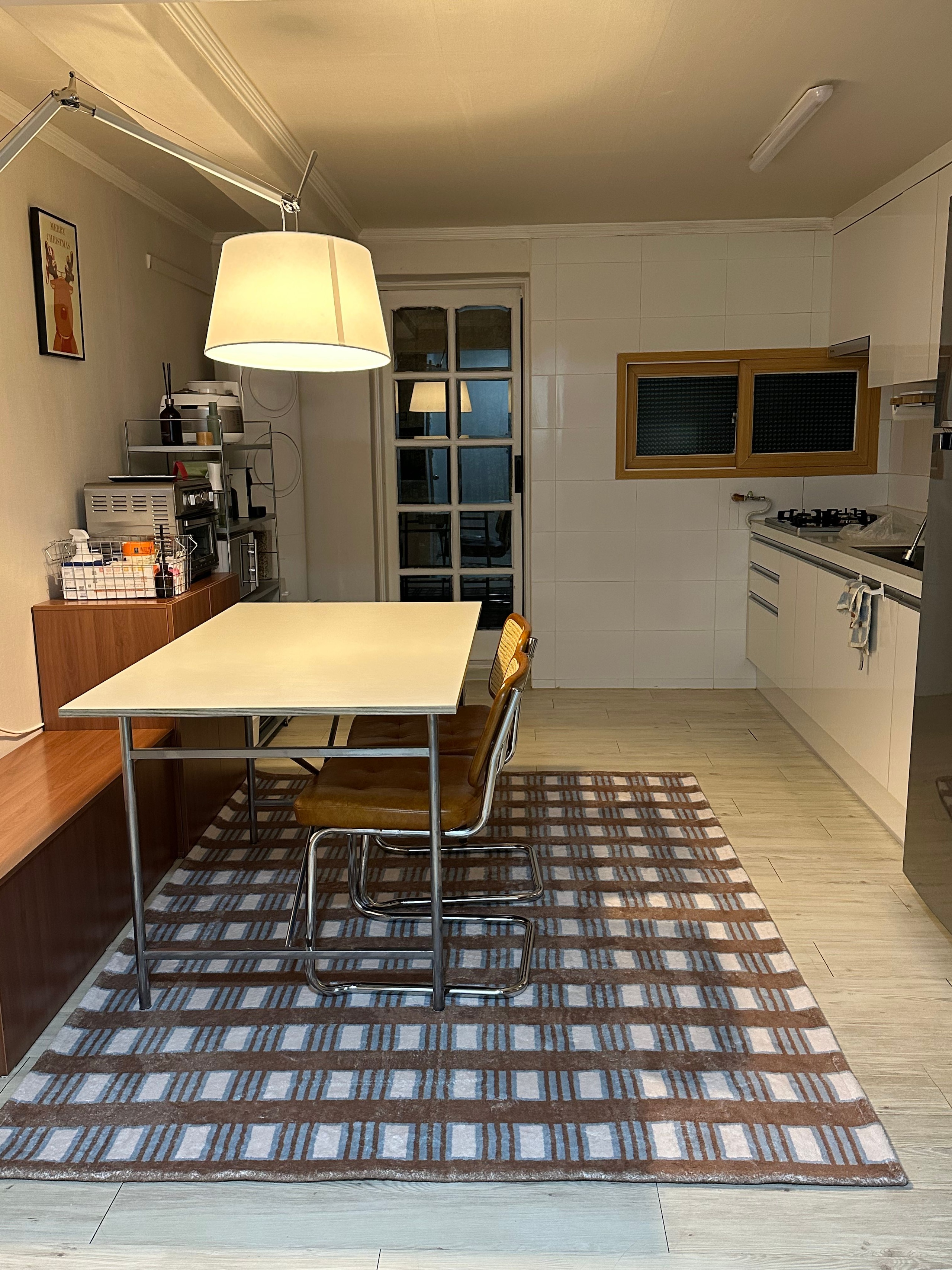 Mocha Blue Check Rug user photo