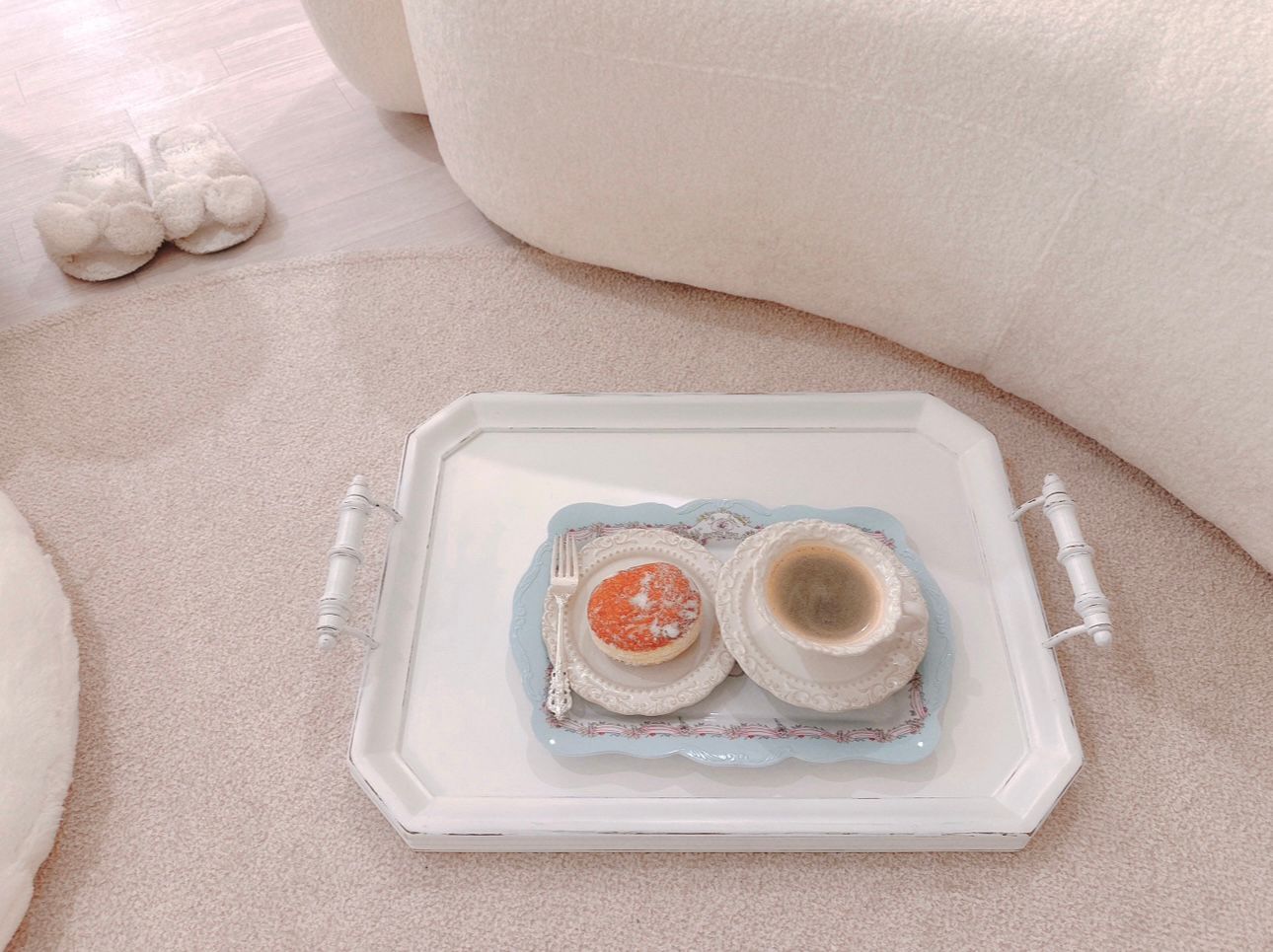 Baroque Ceramic Coffee Cup & Saucer Set user photo