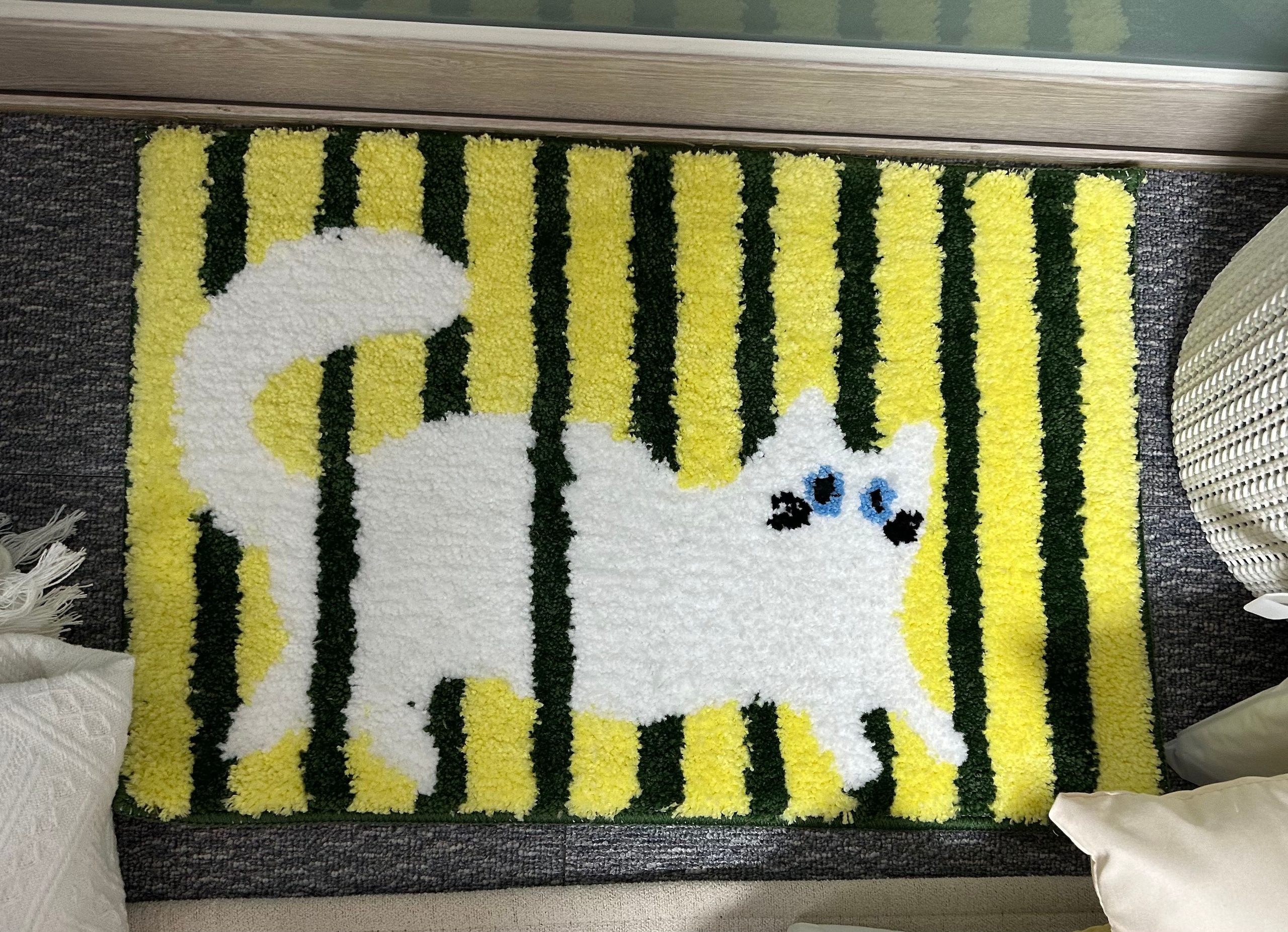 Curious Cat Tufted Accent Mat user photo