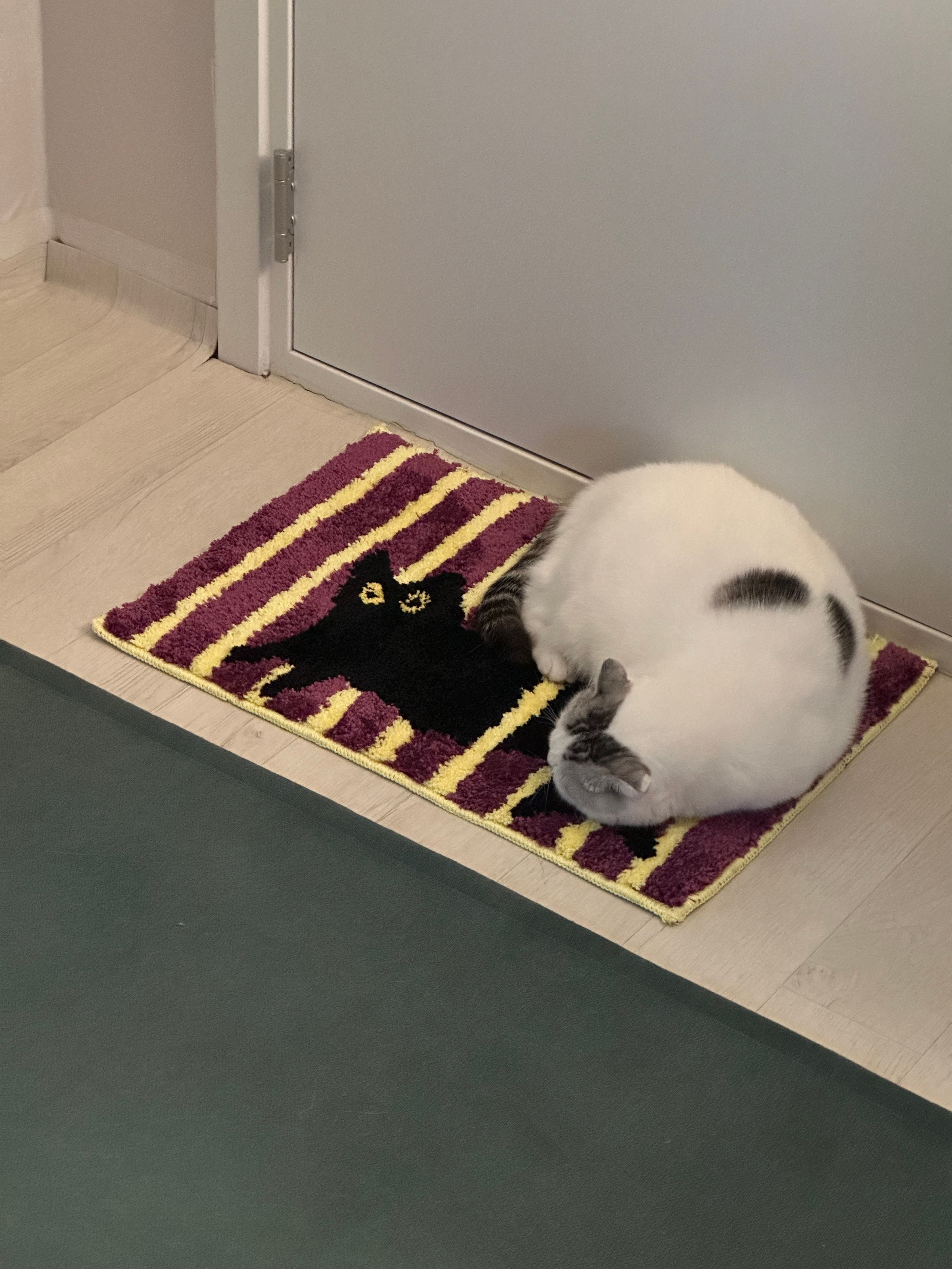 Curious Cat Tufted Accent Mat user photo