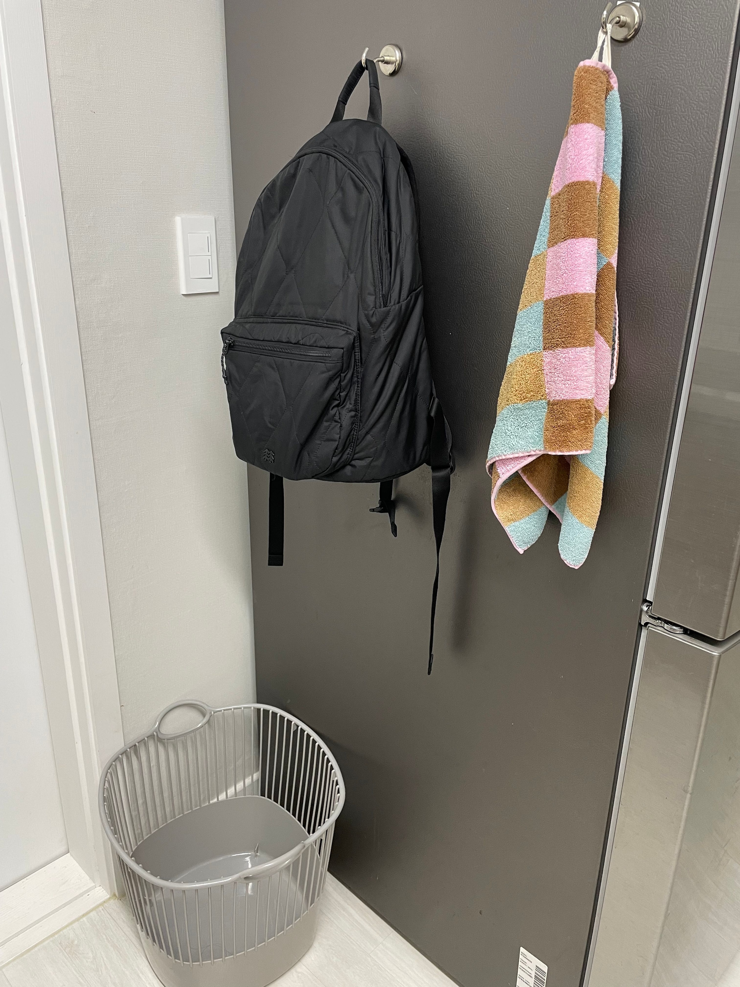 Warm Colorblock Check Hand Towel user photo