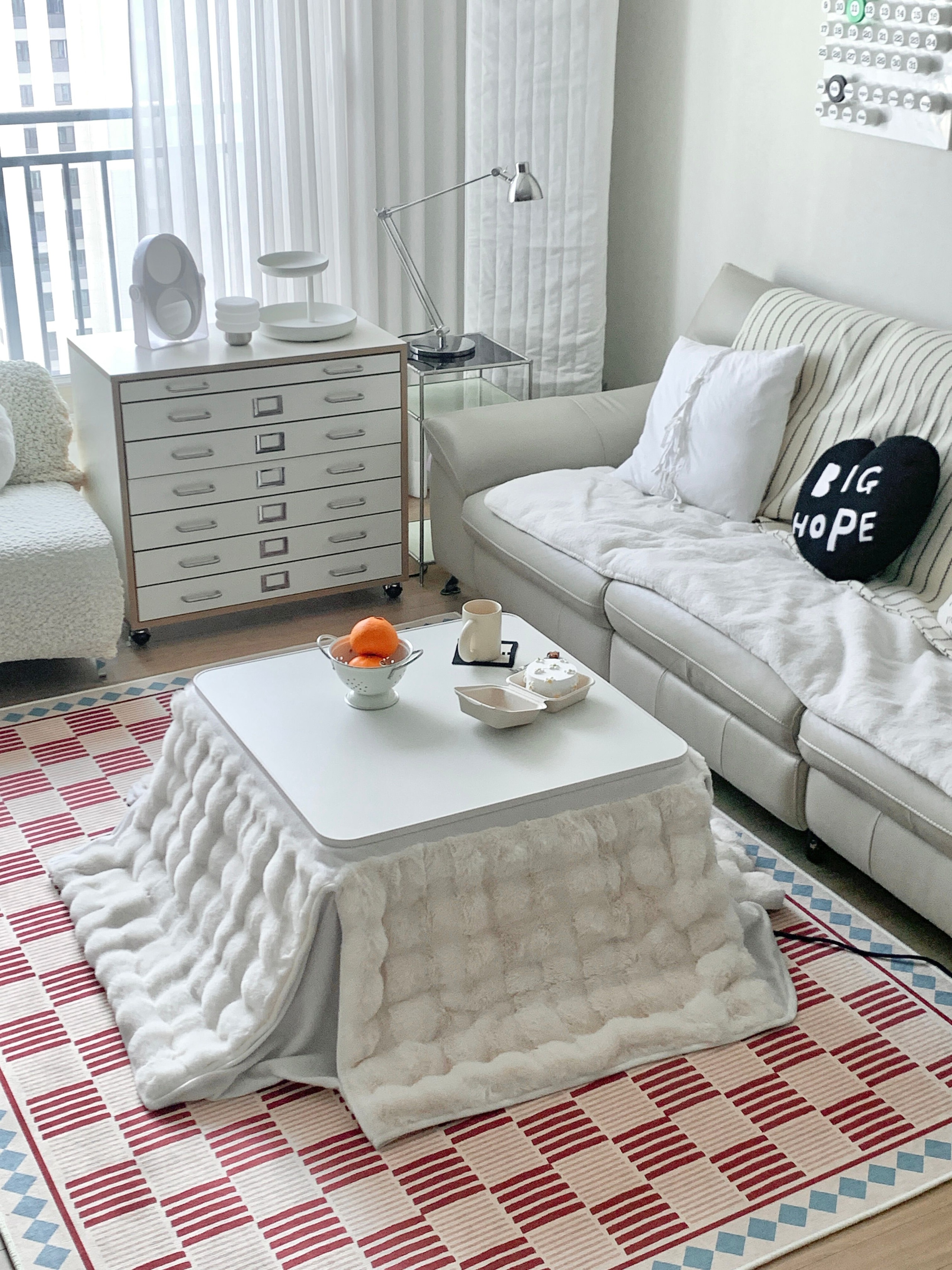 Checkered Flatweave Rug user photo