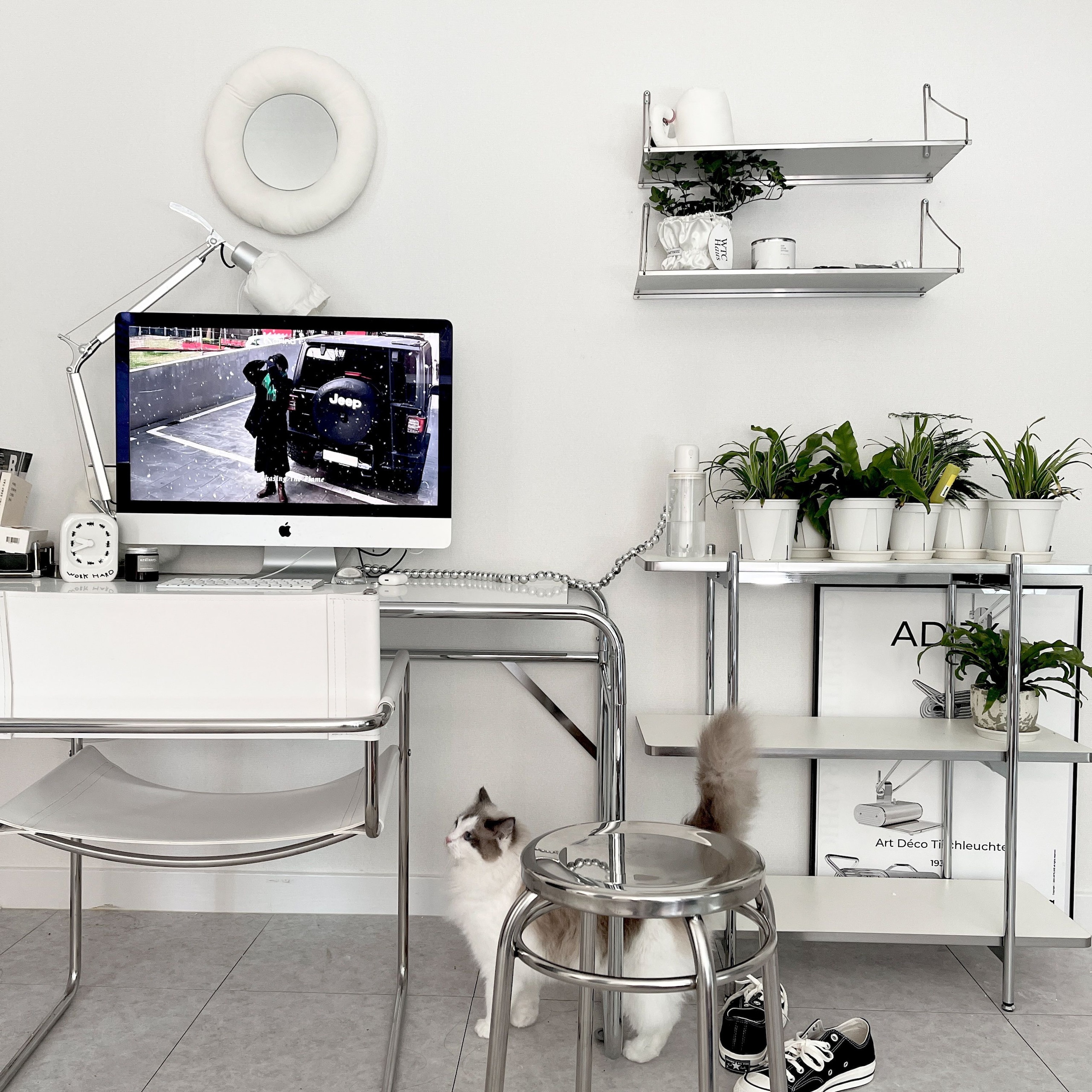 Gott Black Mid-Century Square Shelf user photo