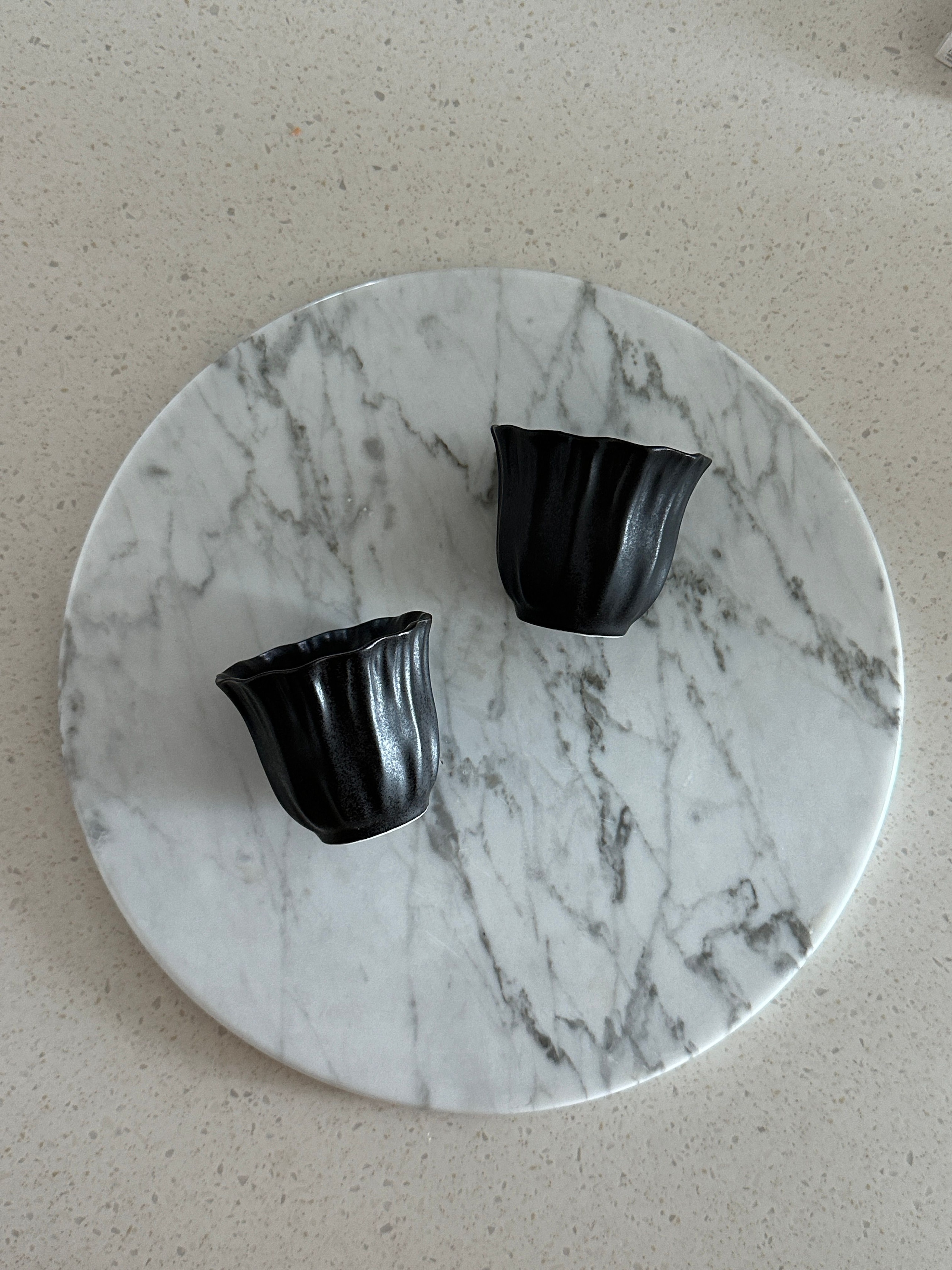 Pleats Ceramic Mini Cup Set (2-Piece) user photo