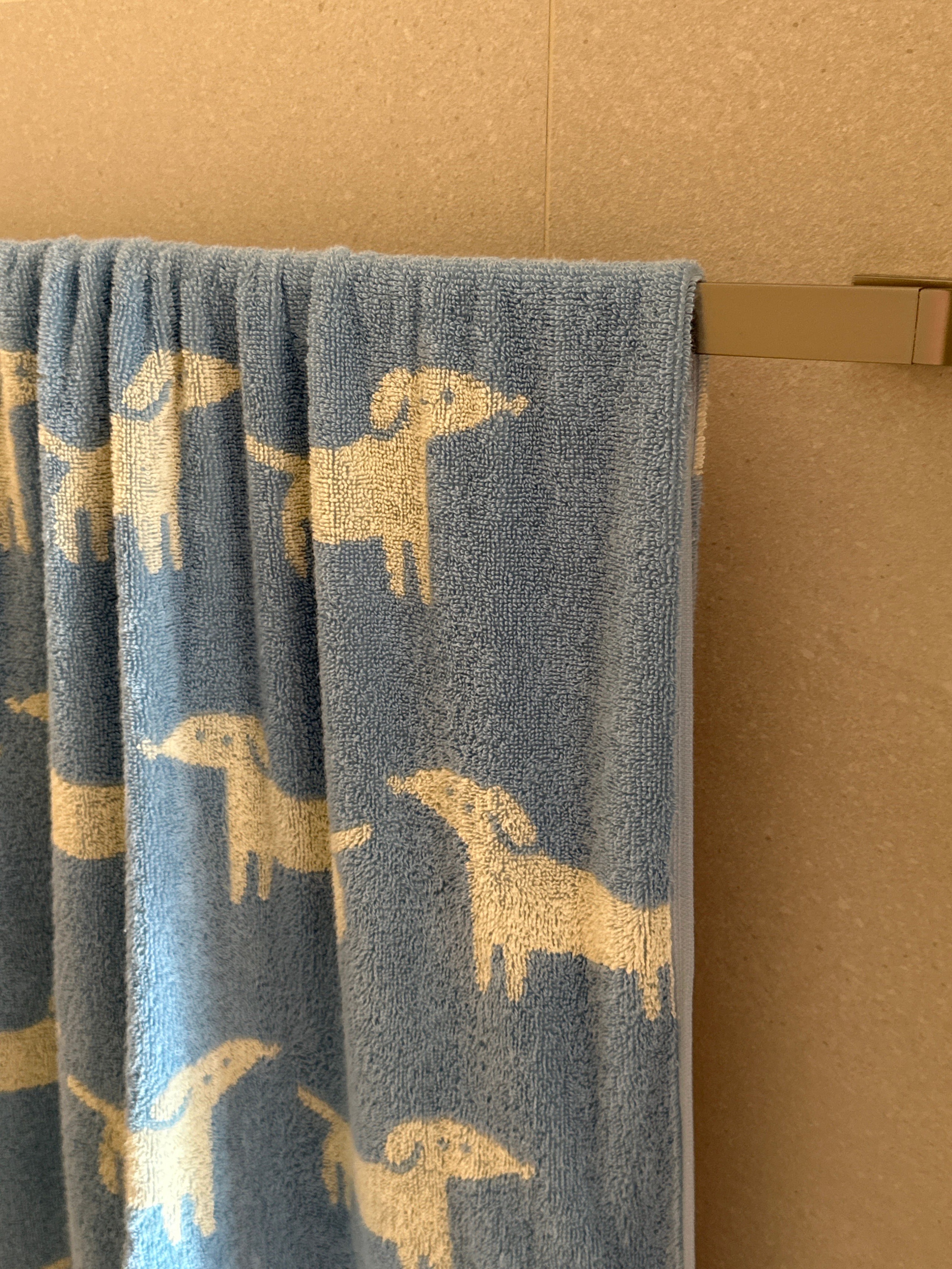Swimming Dog Bath Towel user photo
