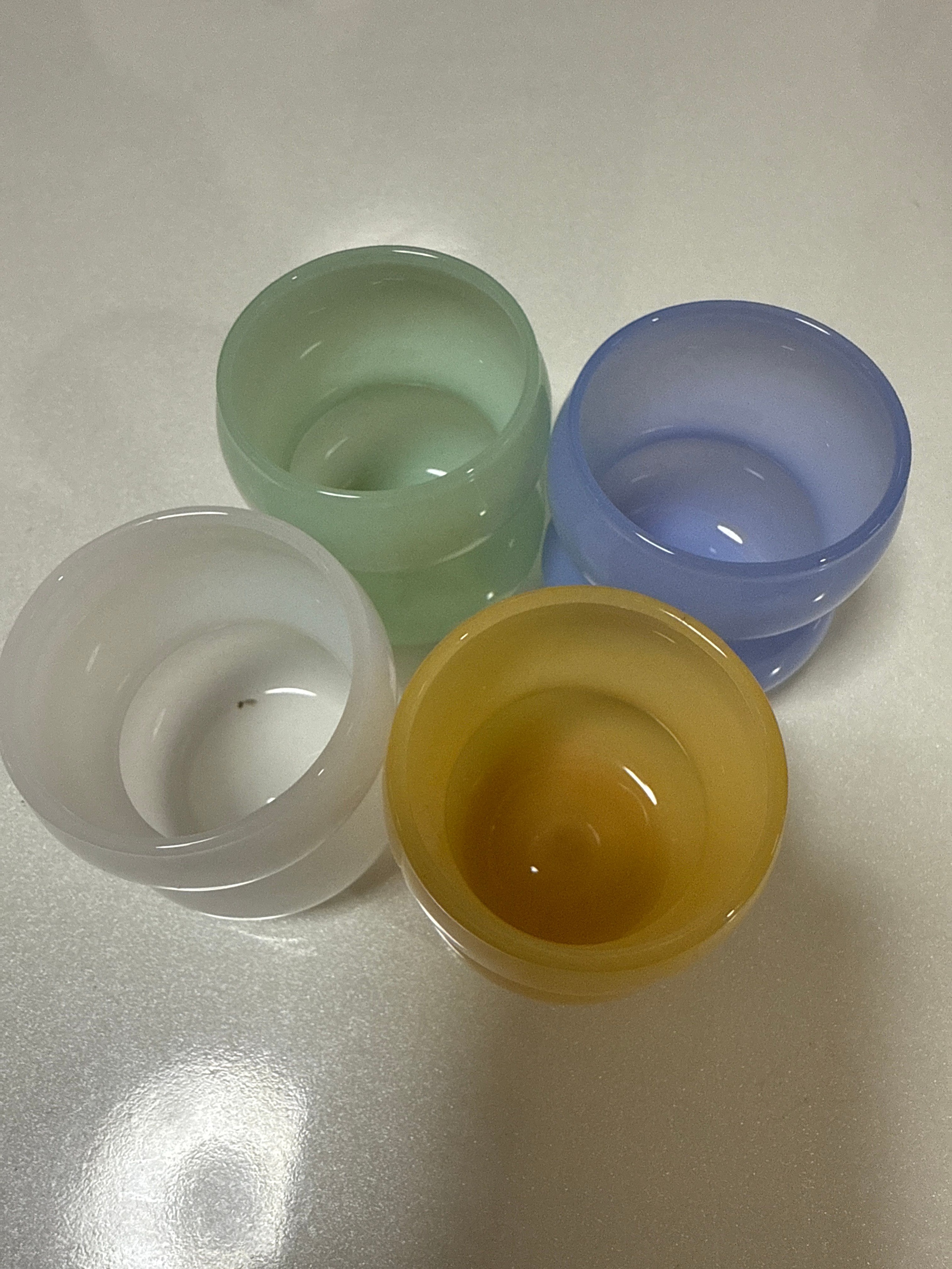 Newtige Milk Glass Soju & Sake Cup Set (4-Piece) user photo