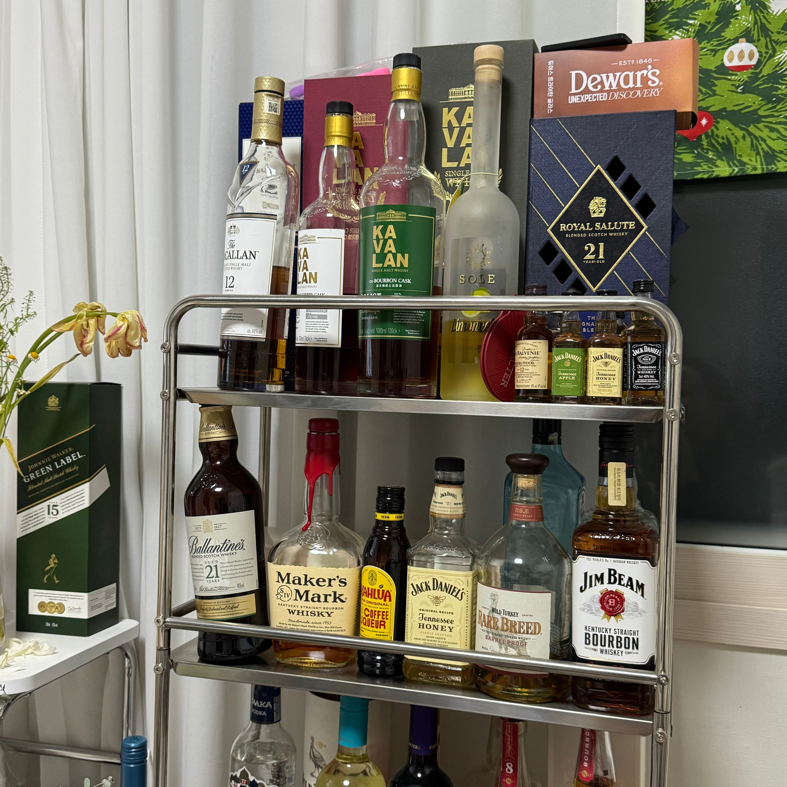 Mid-Century Wood & Chrome Shelf user photo