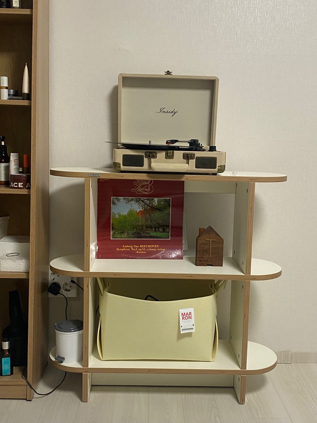 Olive Round 3-Tier Storage Shelf user photo