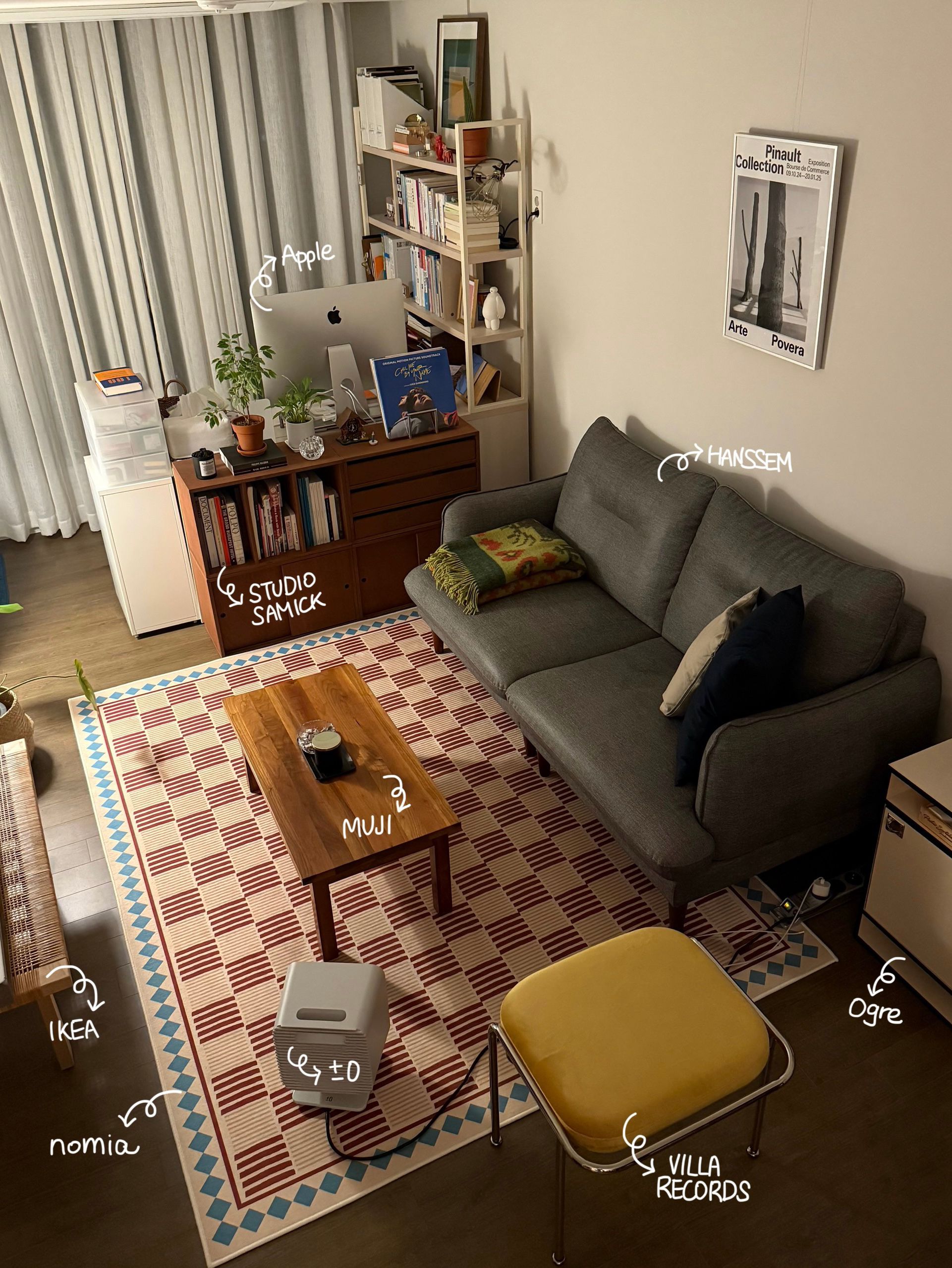 Checkered Flatweave Rug user photo