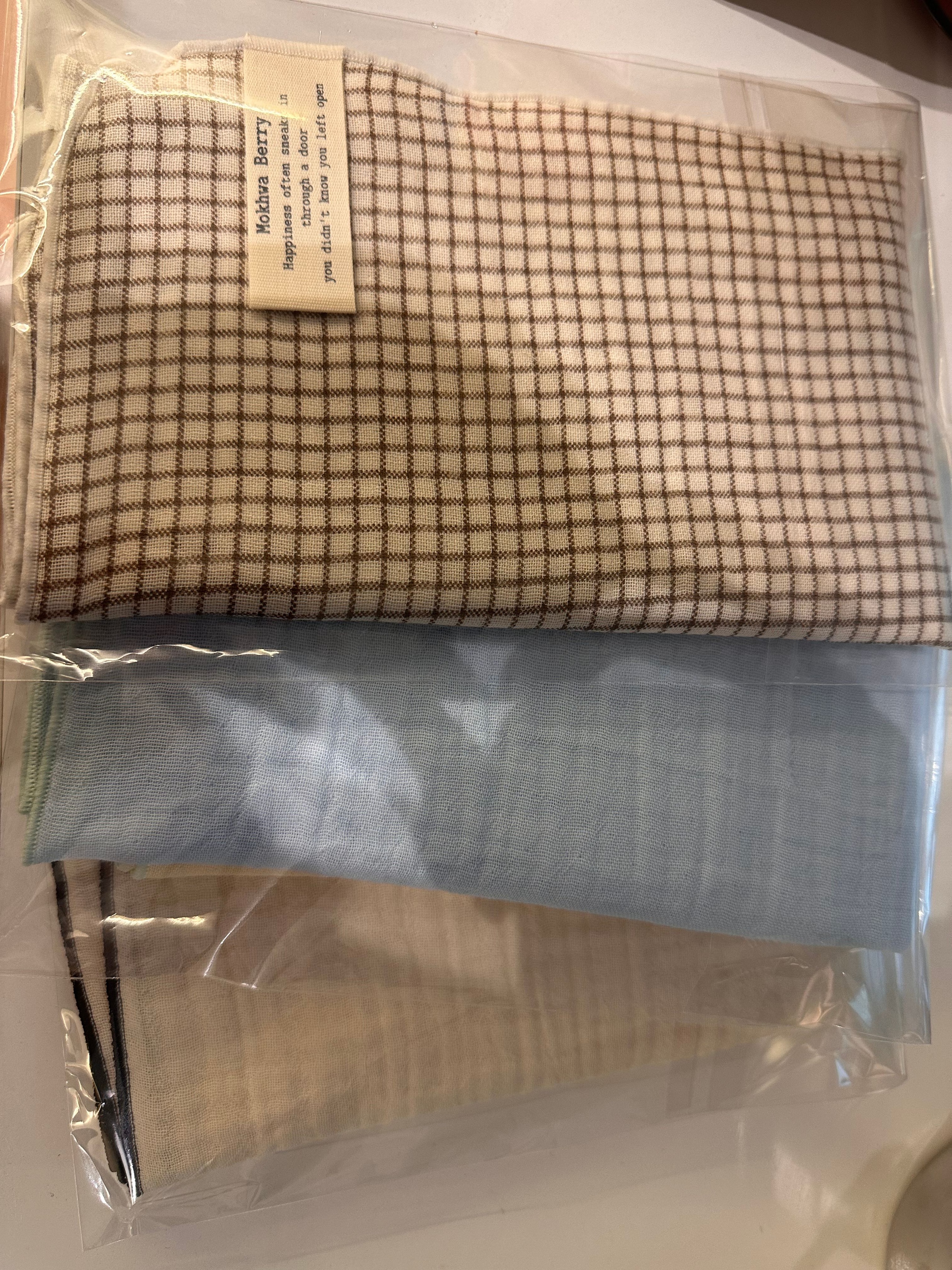 Check Cotton Gauze Kitchen Cloth user photo