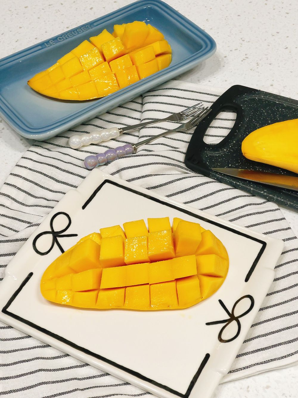 Ribbon & Heart Cheese Plate Set user photo