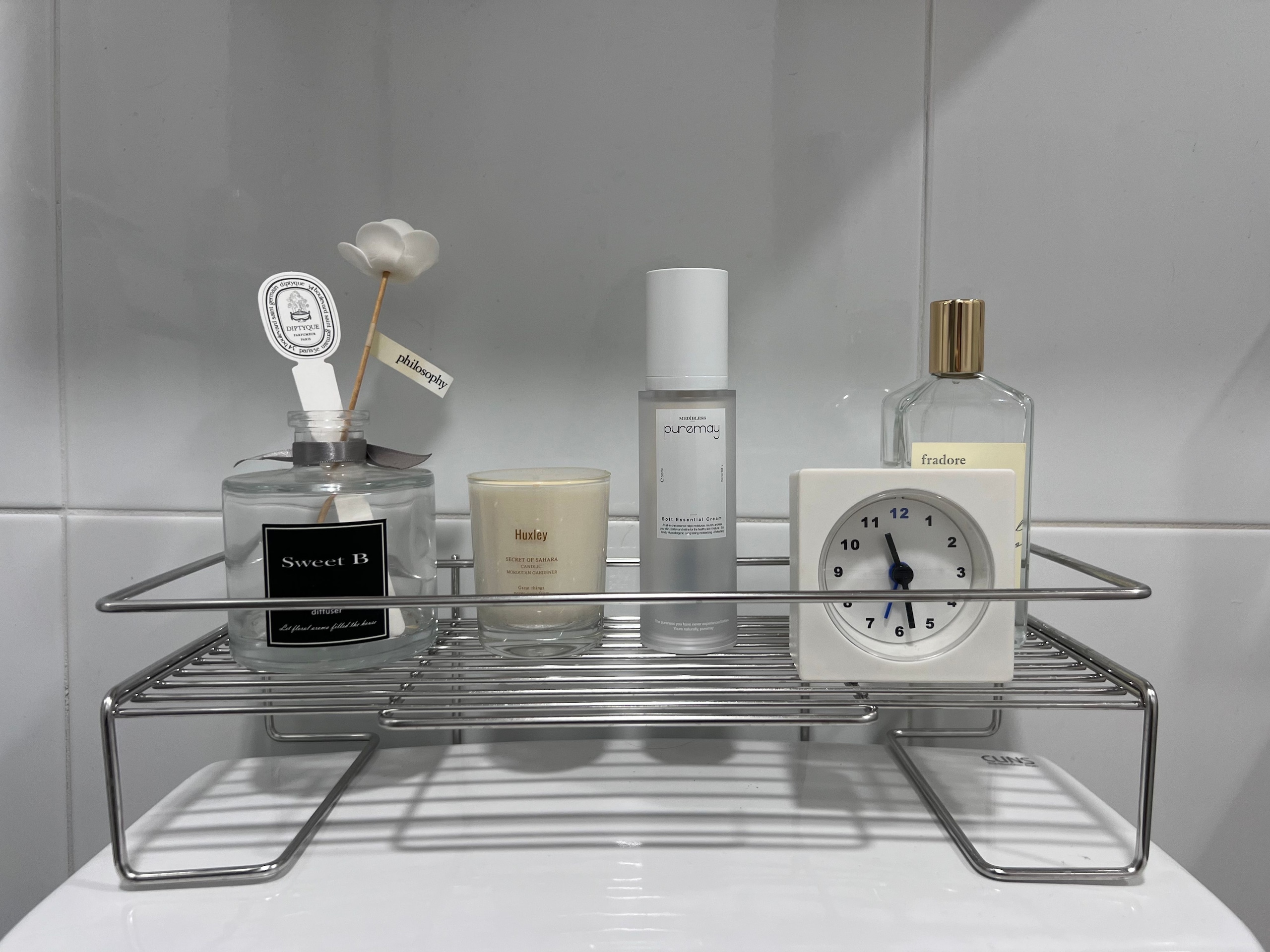 Over-Toilet Stainless Storage Shelf user photo
