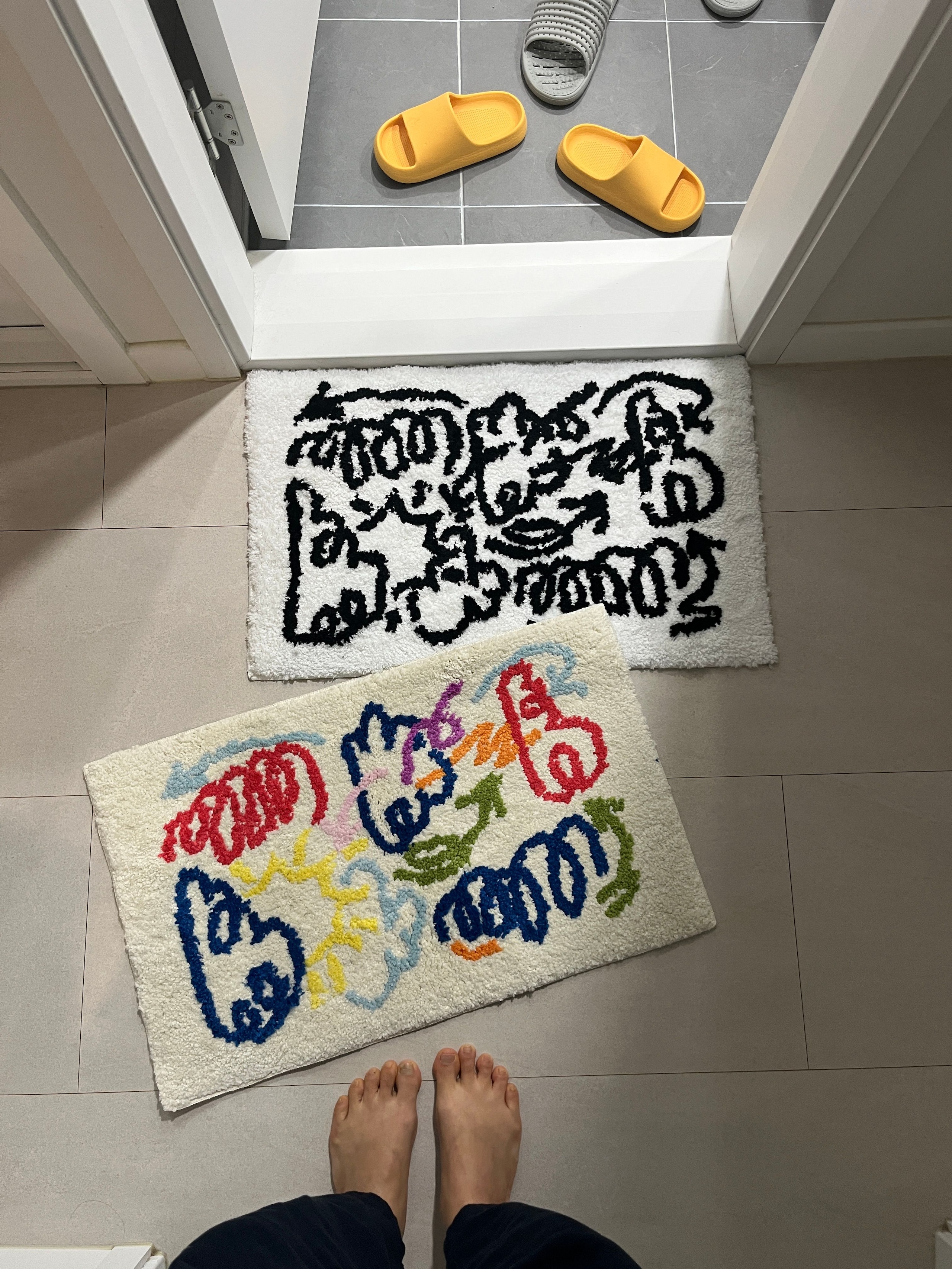 Doodle Pattern Accent Mat user photo