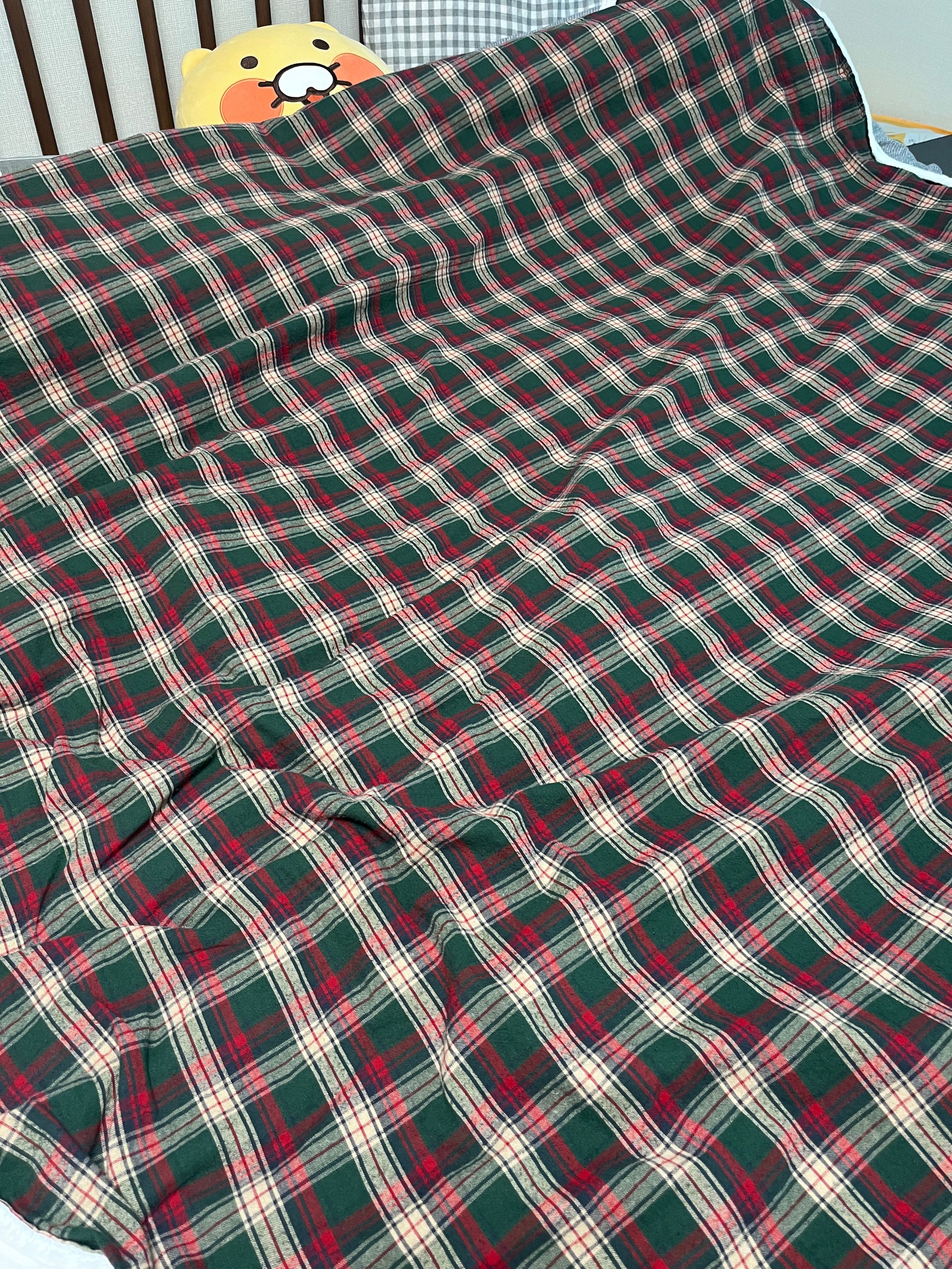 Holiday New York Check Microfiber Blanket user photo