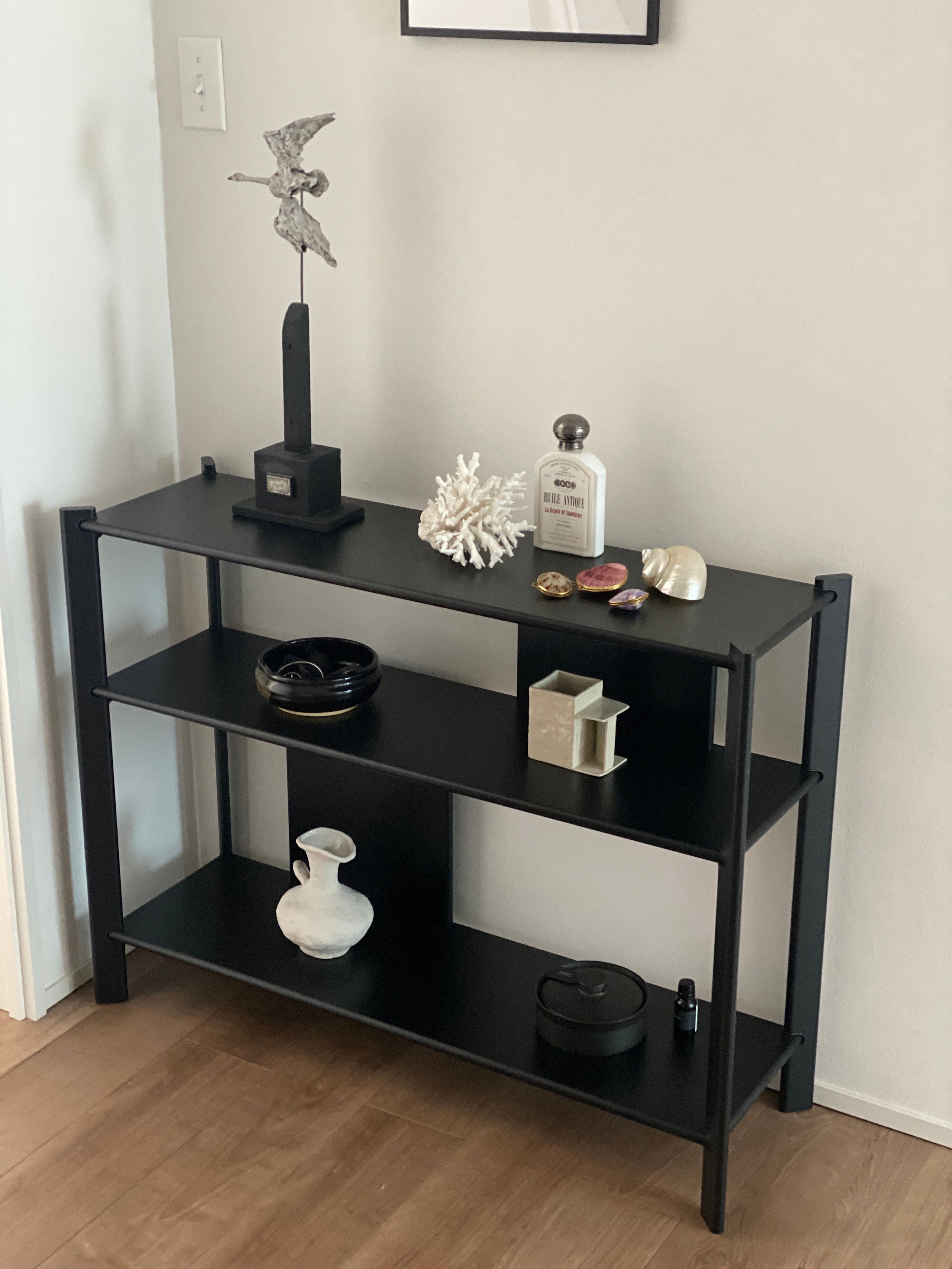 IKEA JÄTTESTA Side Table (2 colors) | Storage Shelf Modern Design