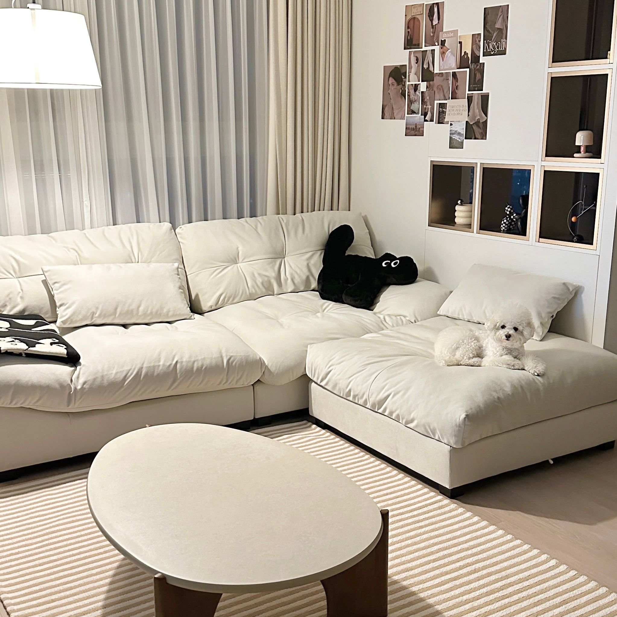 Point Striped Textured Rug user photo