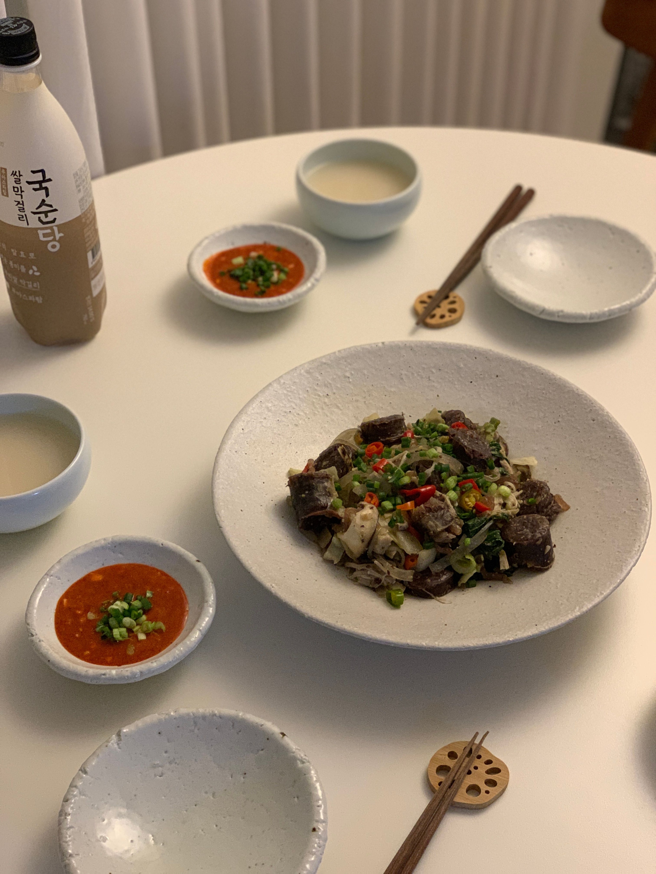 Wood Lotus Root Spoon Rest & Coaster Set (2-Piece) user photo