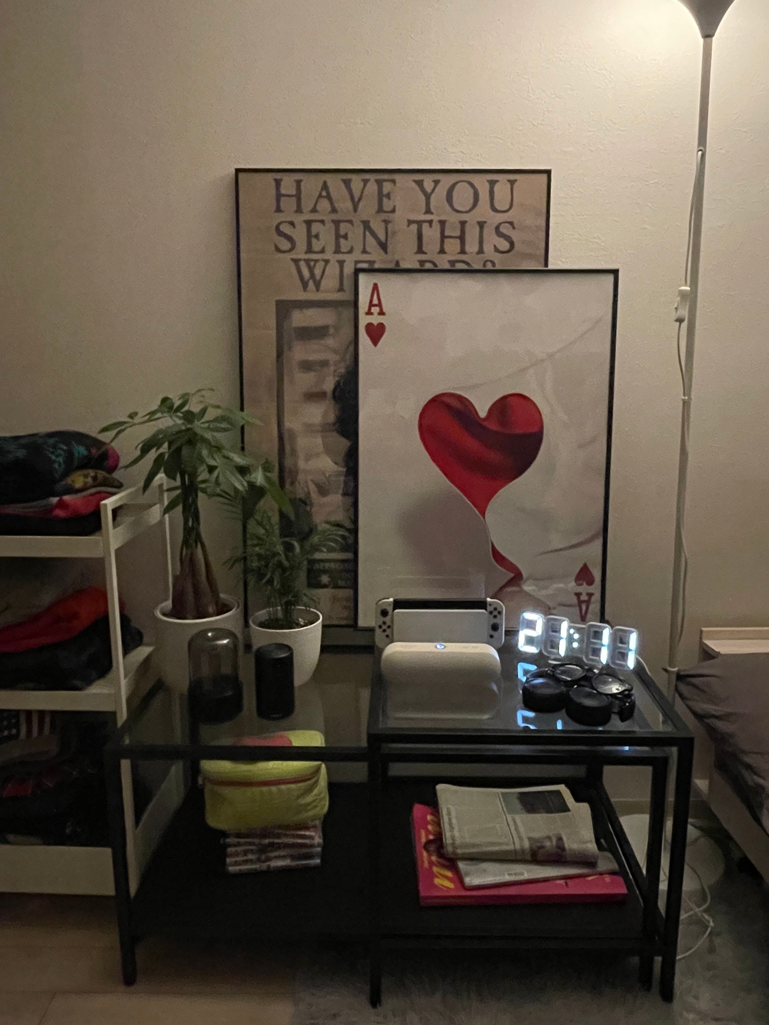IKEA VITTSJÖ ヴィットショー ネストテーブル2点セット VITTSJÖ ヴィットショー ネストテーブル2点セット, ブラック