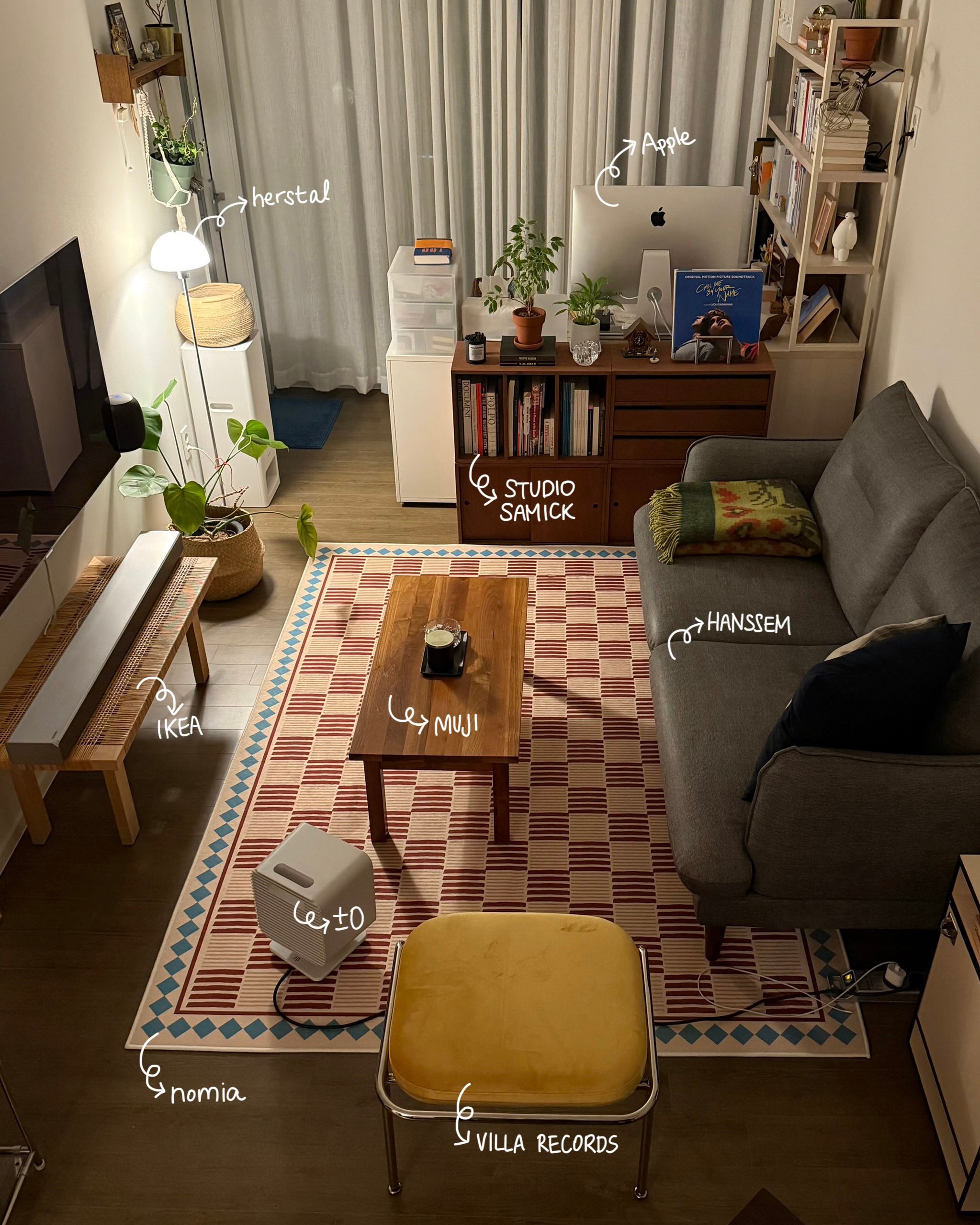 Checkered Flatweave Rug user photo