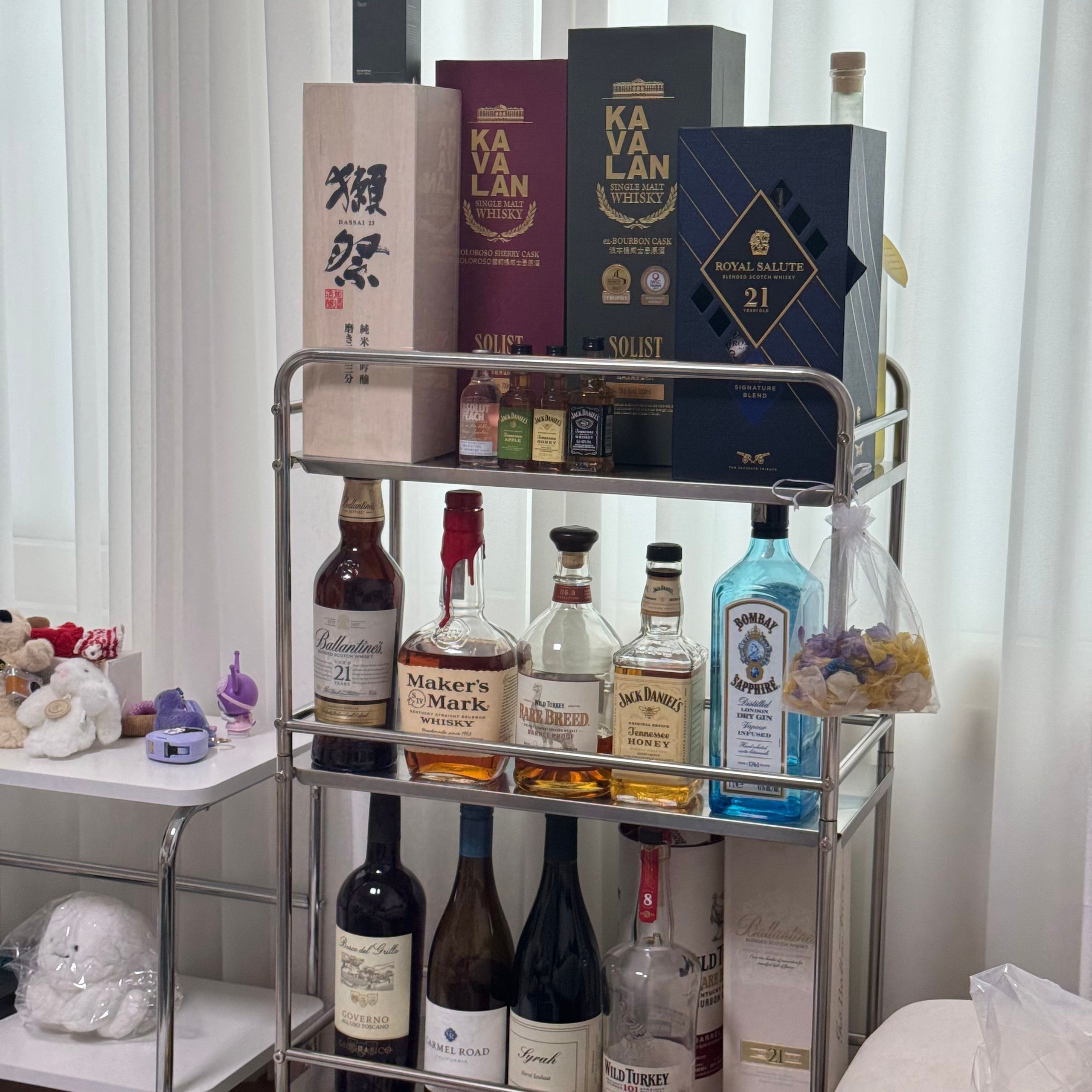 Mid-Century Wood & Chrome Shelf user photo