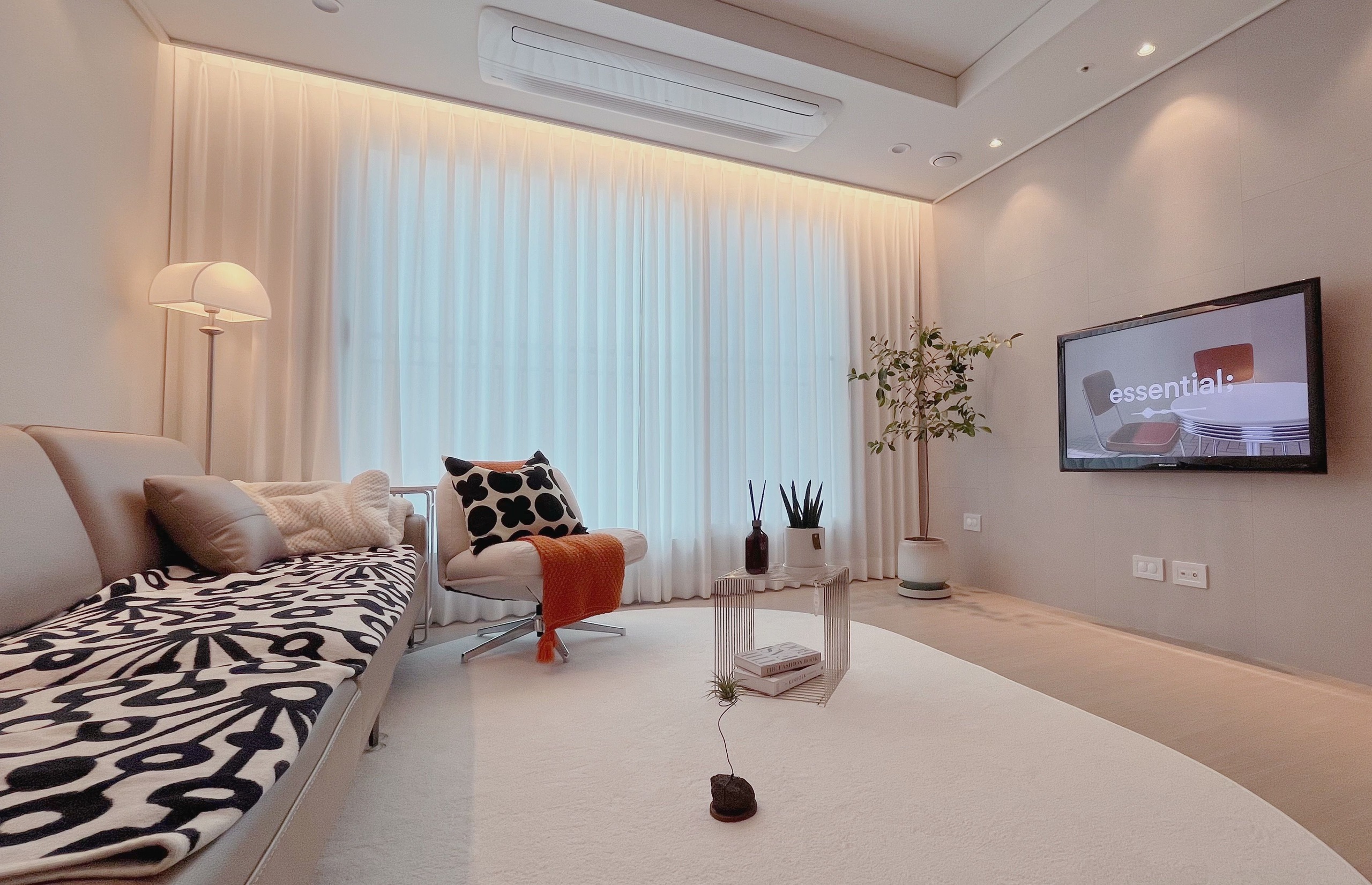 Chairfactory CAPER 1人掛け ソファ 回転式［6色］ グリーン グレー