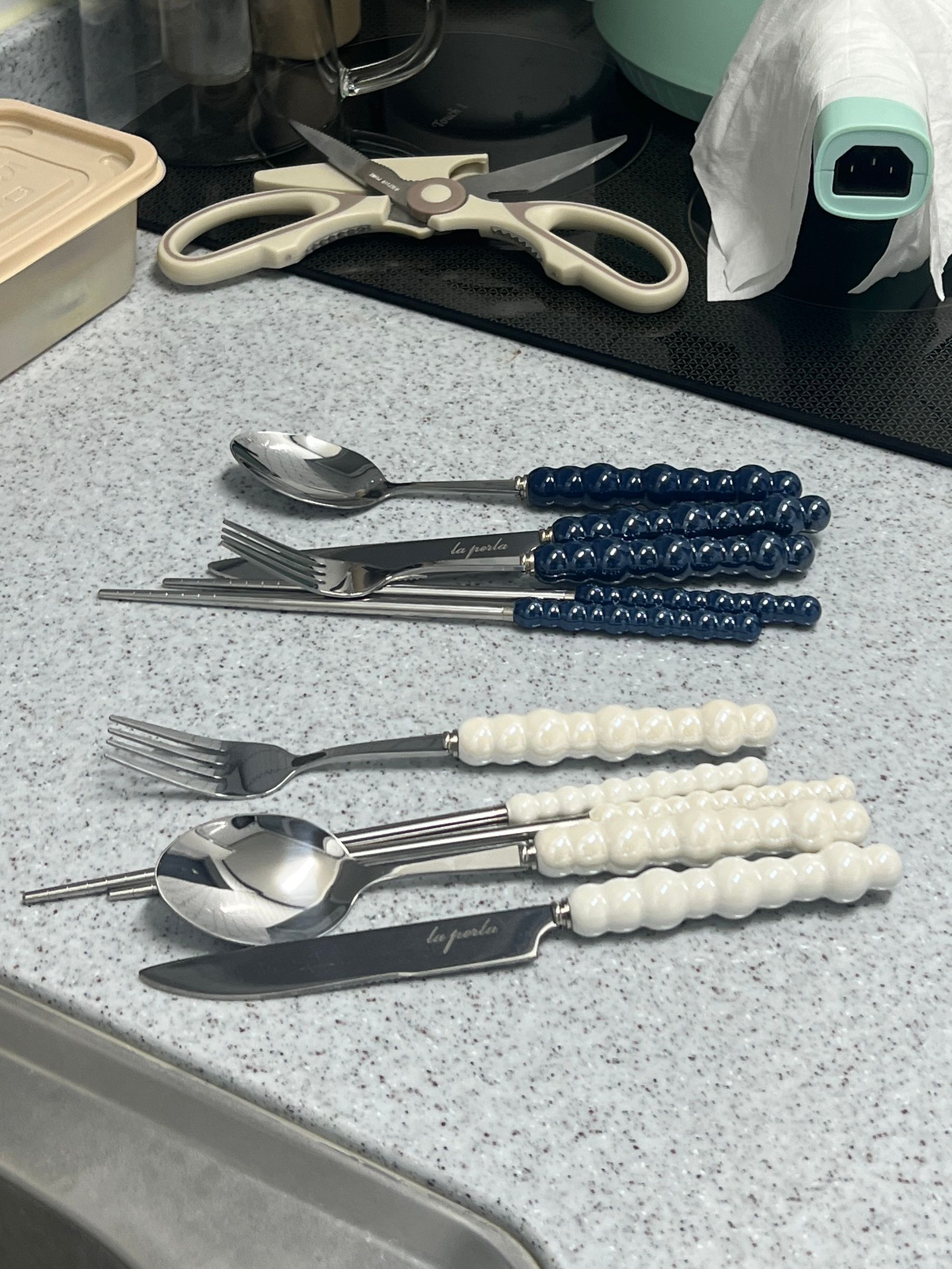 Bead Handle Full Flatware Set (4-piece) user photo