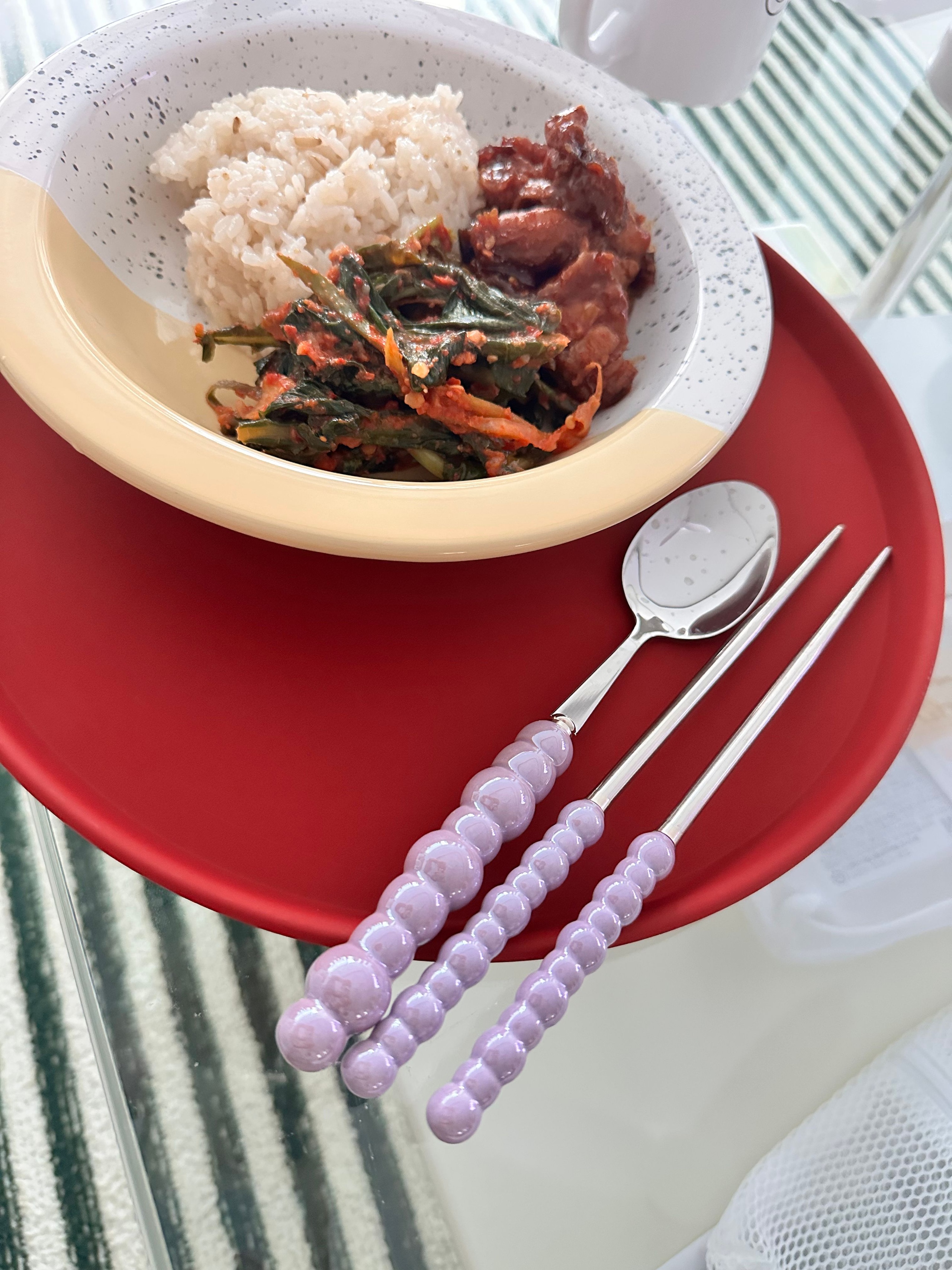 Bead Handle Full Flatware Set (4-piece) user photo