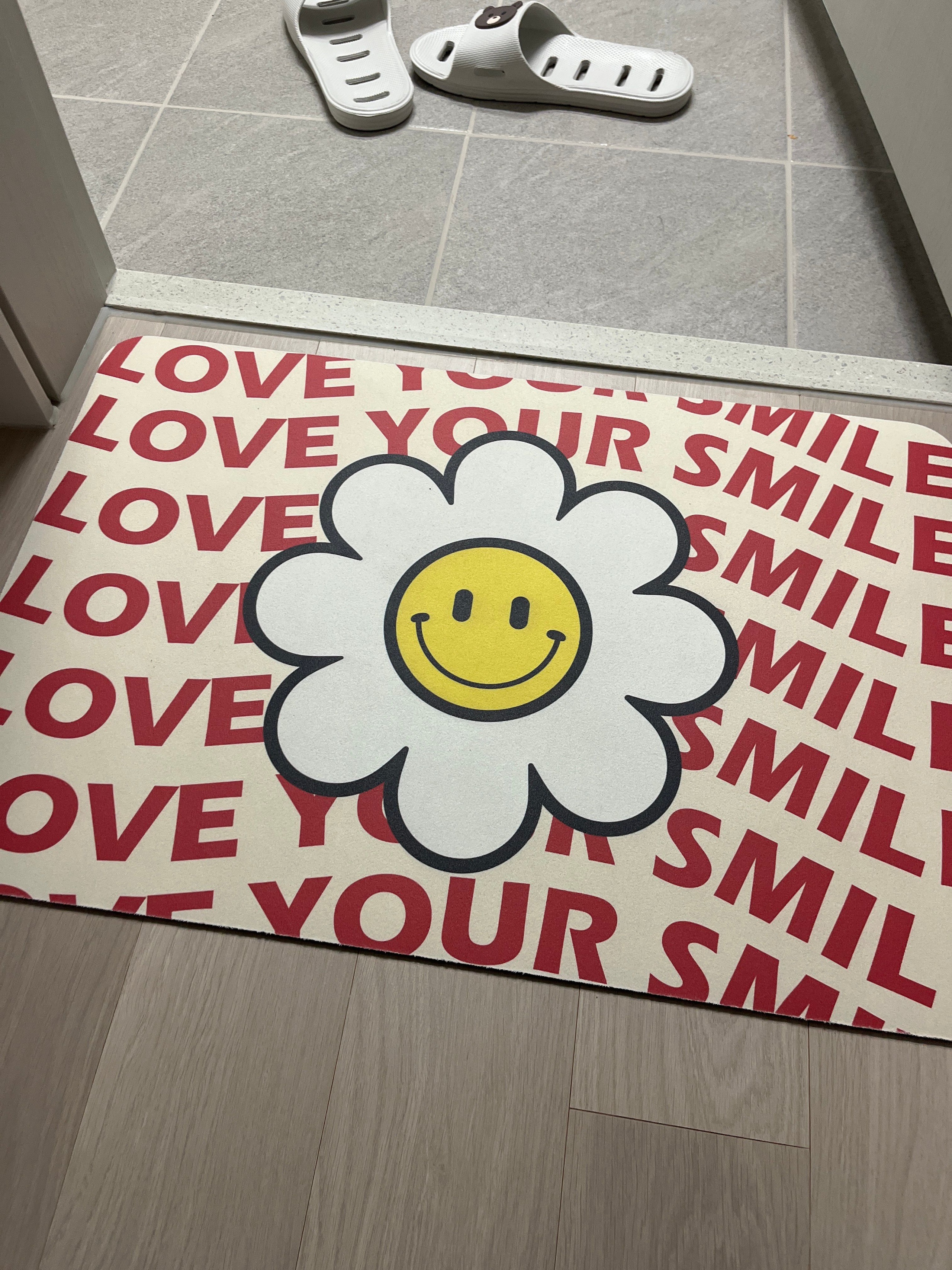 Daisy Washable Diatomite Bath Mat user photo