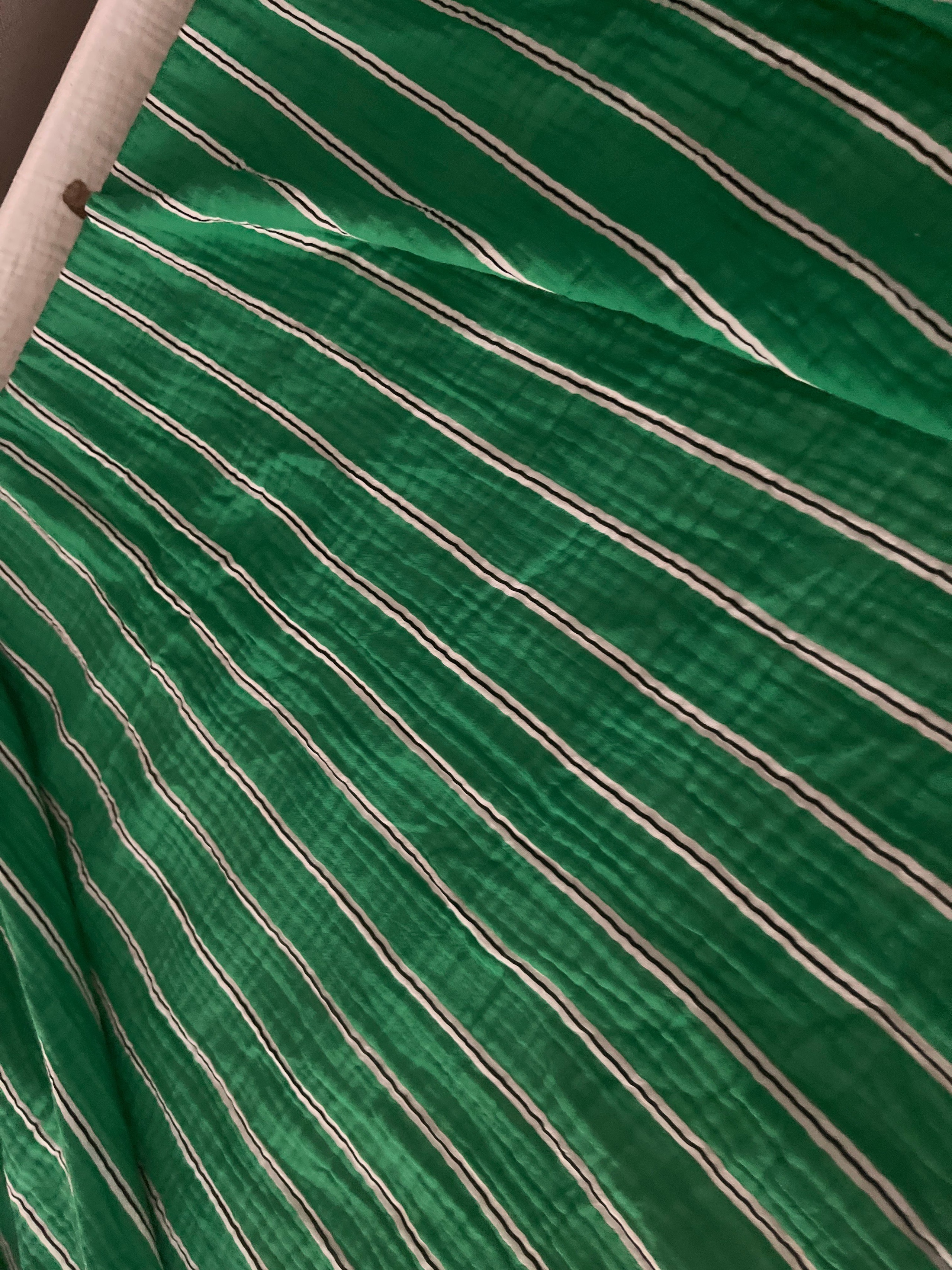 Neon Stripe 3-Layer Gauze Blanket user photo