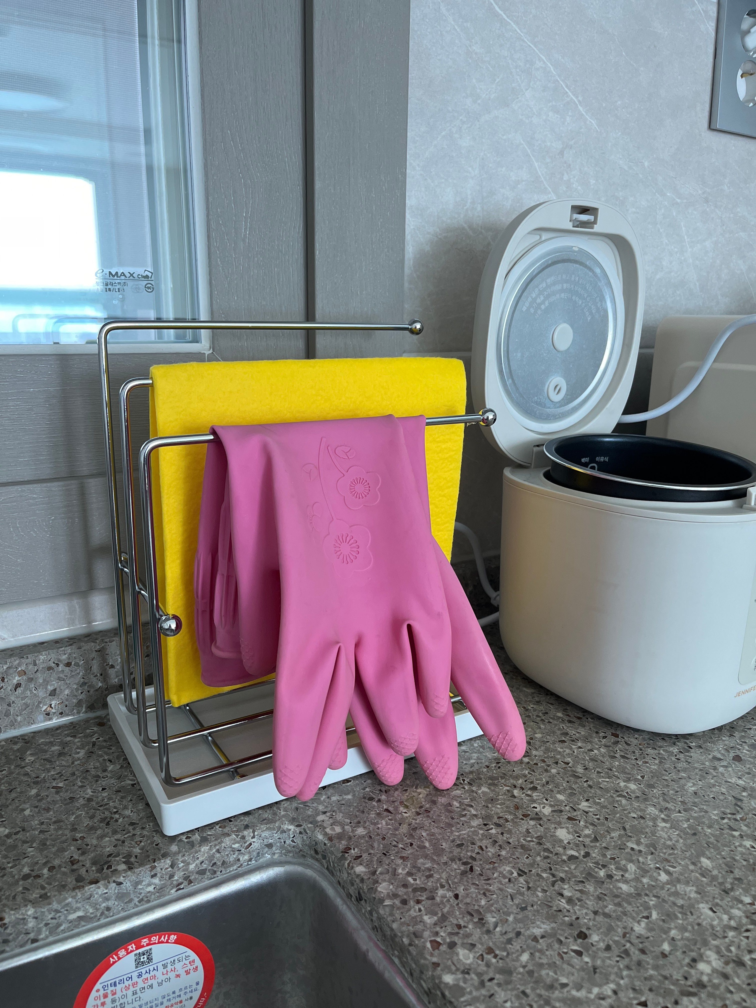 Oatley 3-Tier Modern Stand Dishcloth Rack user photo