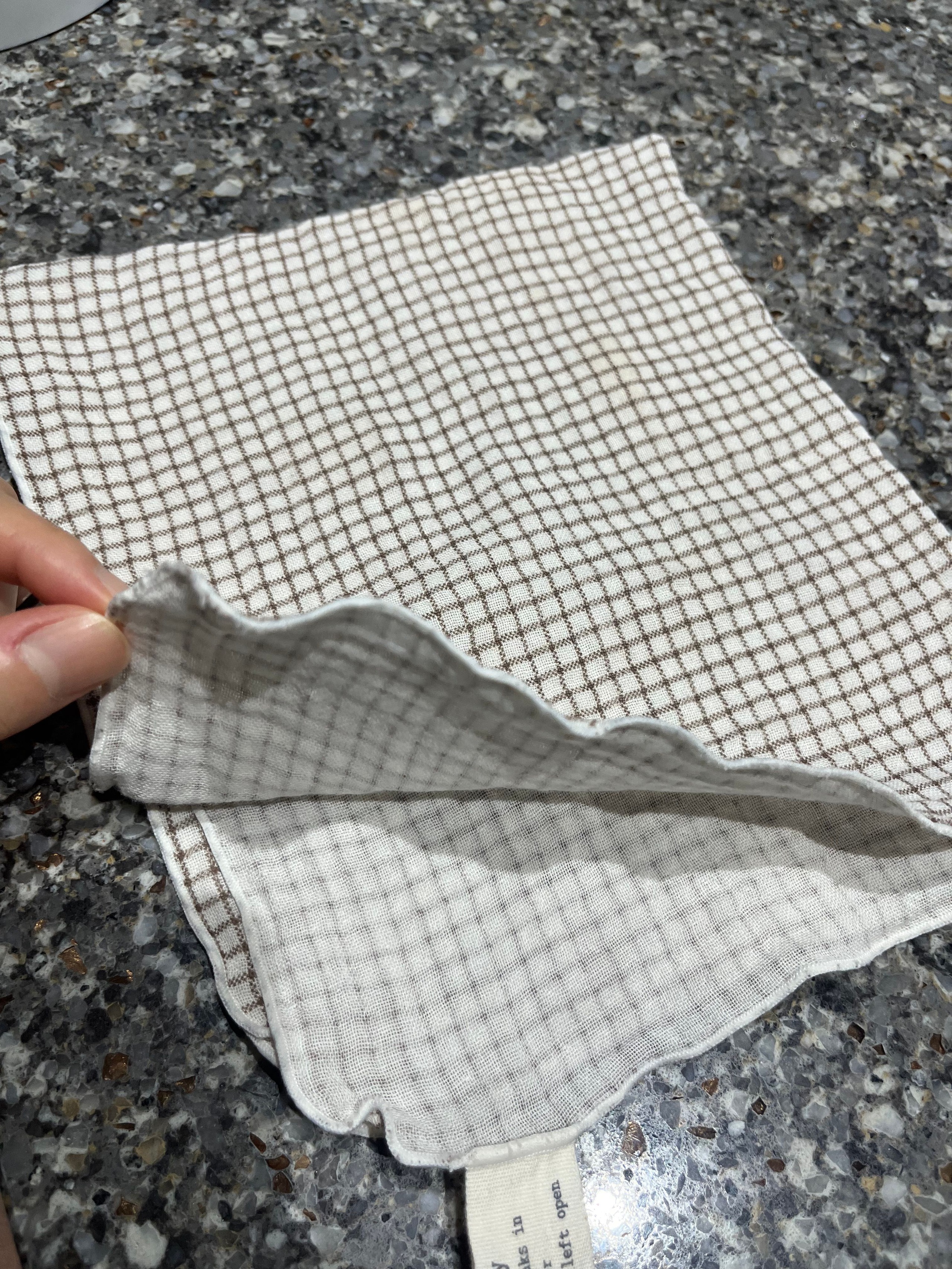 Check Cotton Gauze Kitchen Cloth user photo