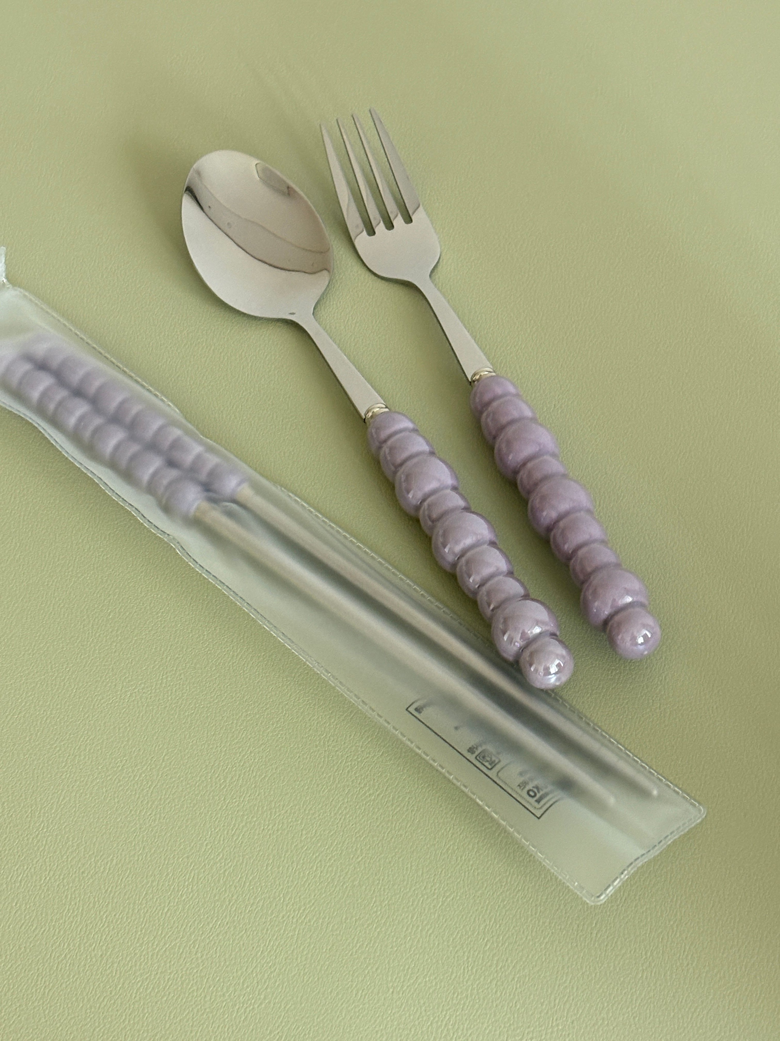 Bead Handle Full Flatware Set (4-piece) user photo