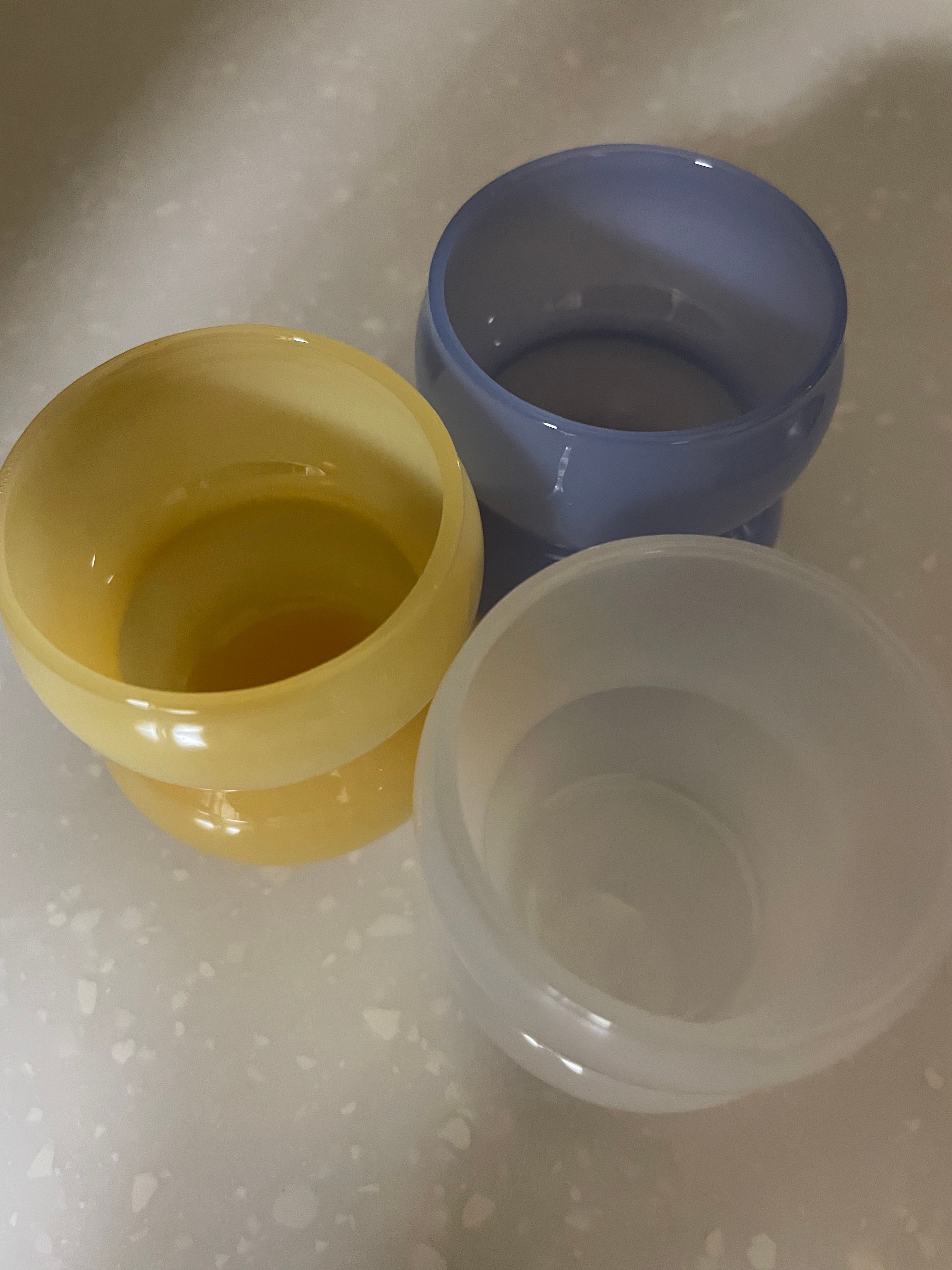 Newtige Milk Glass Soju & Sake Cup Set (4-Piece) user photo
