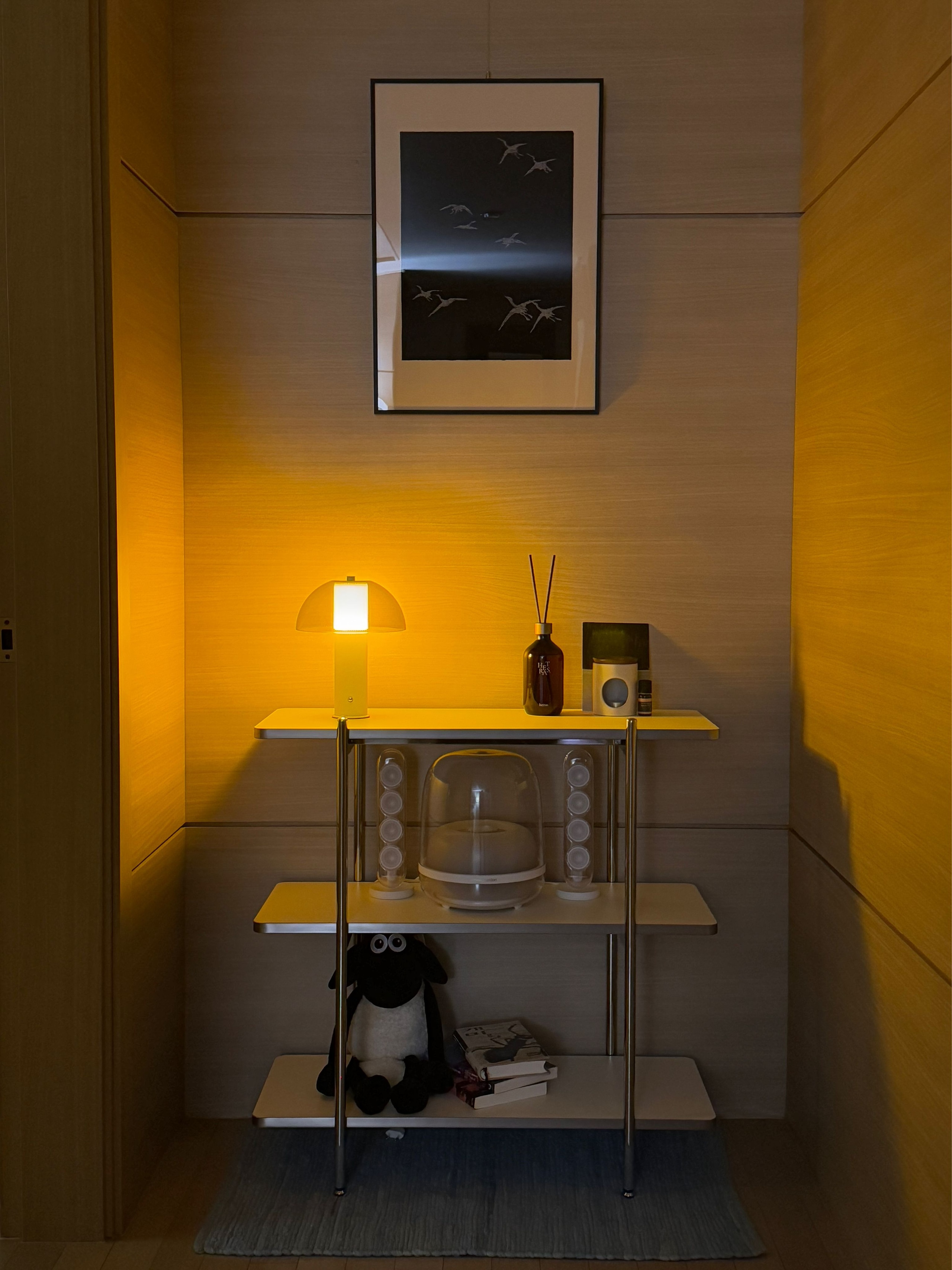 Gott Black Mid-Century Square Shelf user photo