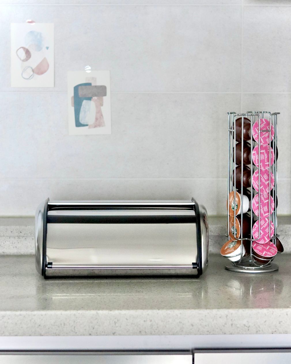 Roll-Up Stainless Steel Bread Box user photo