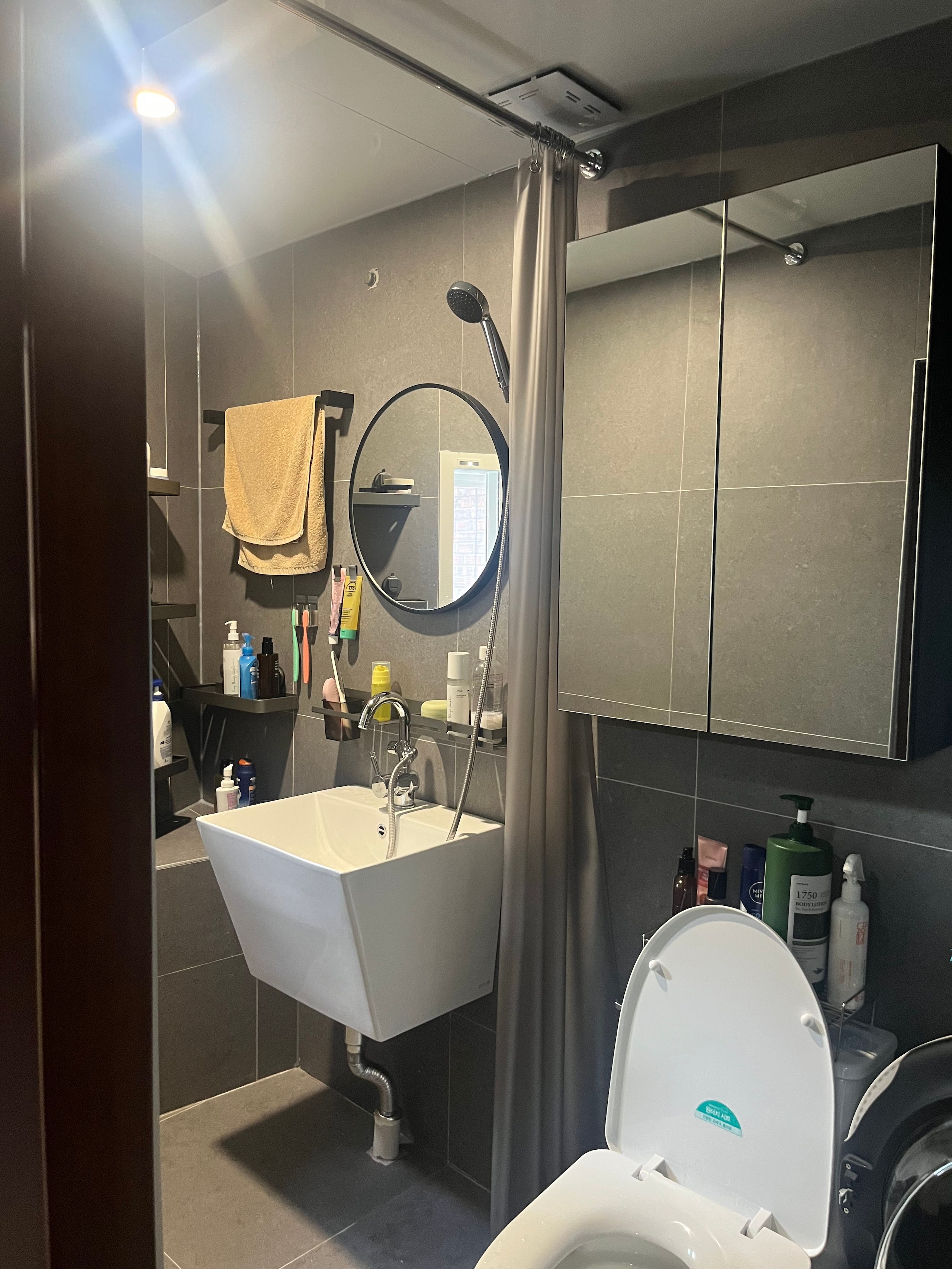 Over-Toilet Stainless Storage Shelf user photo