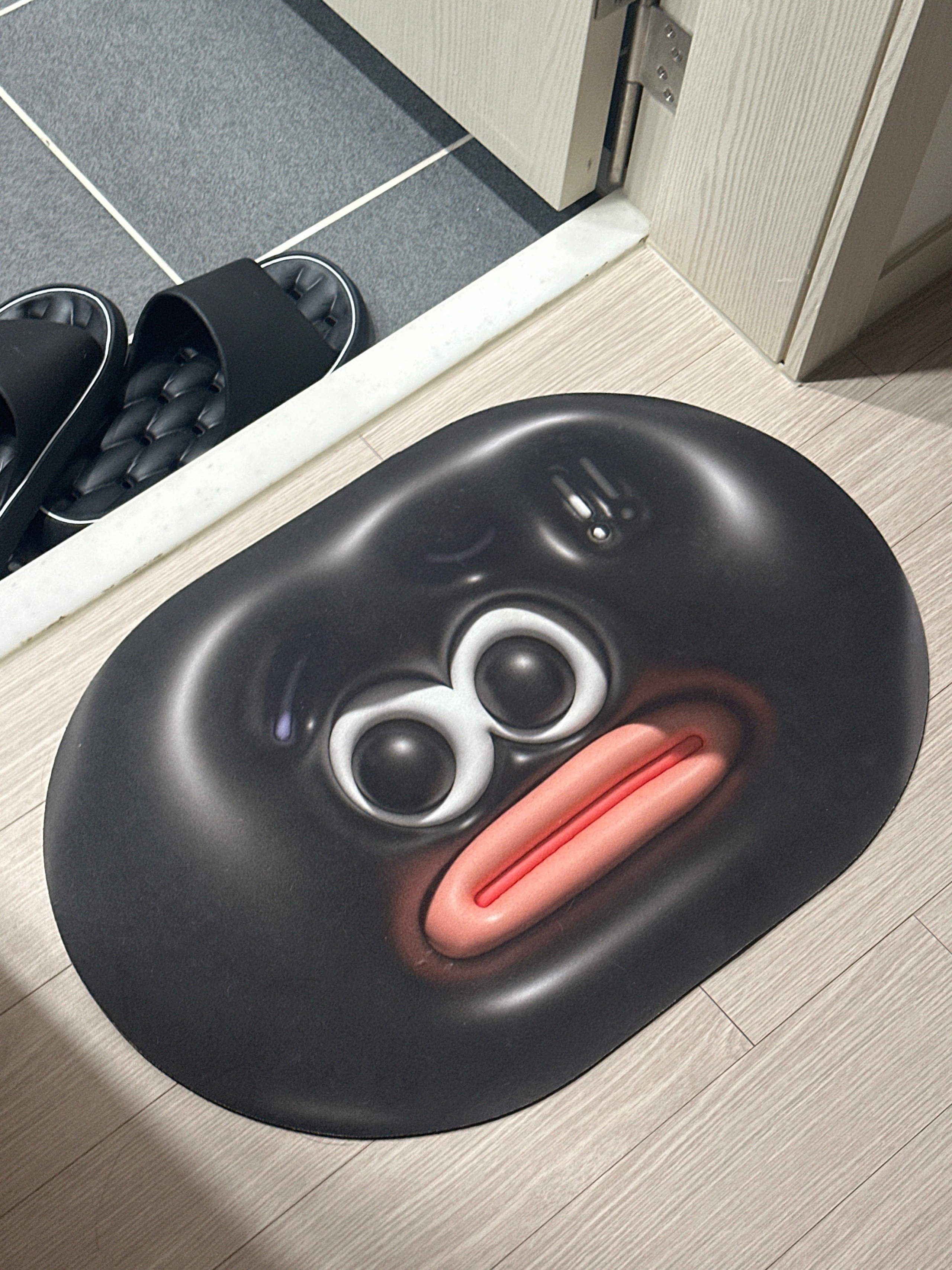 3D Face Pop Quick-Dry Bath Mat user photo