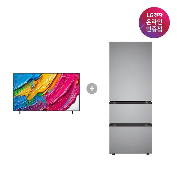 LG QNED AI TV+오브제컬렉션 김치톡톡 (65QNED75AEA+Z330MPSF11)