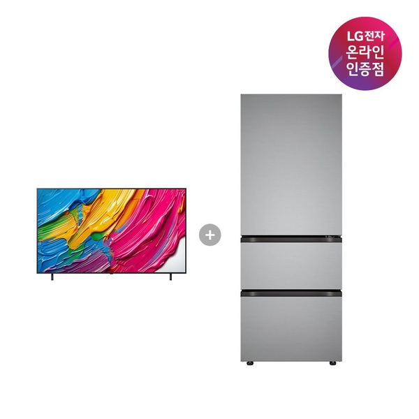 LG QNED AI TV+오브제컬렉션 김치톡톡 (75QNED75AEA+Z330MPSF11)