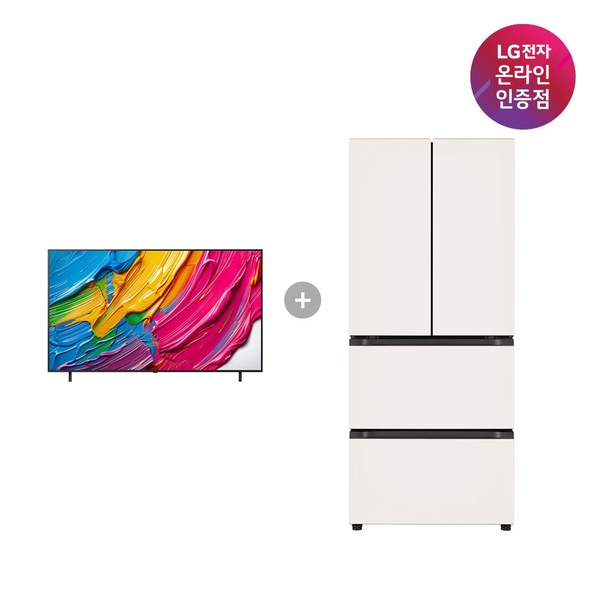 LG QNED AI TV+오브제컬렉션 김치톡톡 (75QNED75AEA+Z408MEEF23)