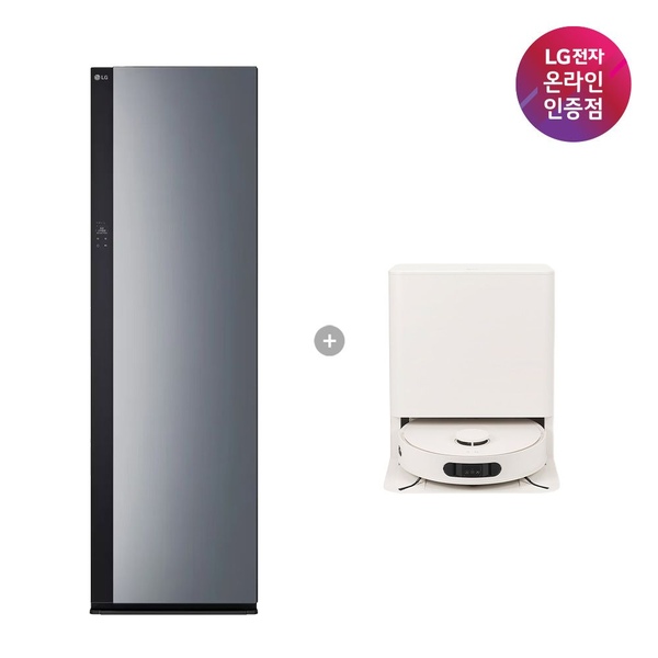 LG 스타일러 + LG 코드제로 로보킹 올인원 (SC5GMR52S + B95AWBH)