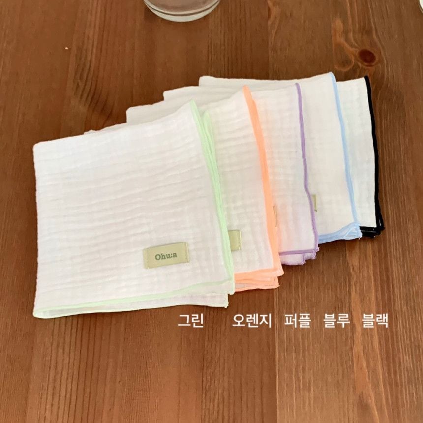 행주·티타월 > 소프트 롤리 3중 거즈 행주 5color 키친크로스 바이오워싱 가전덮개 | 오늘의집 쇼핑